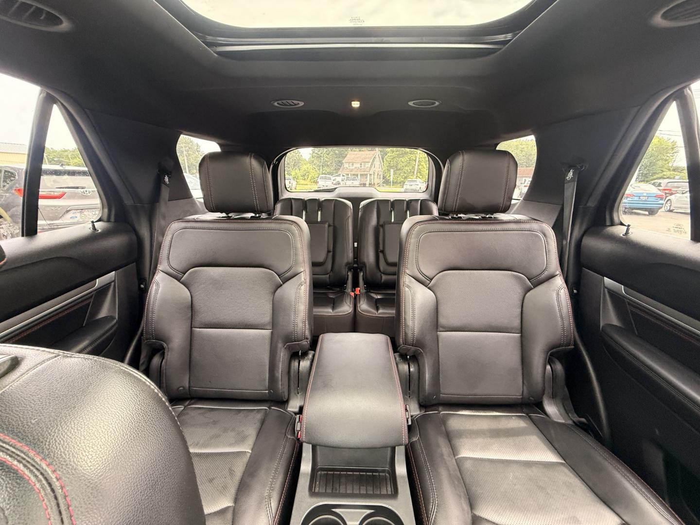 2019 Black /Black Ford Explorer Sport 4WD (1FM5K8GT5KG) with an 3.5L V6 DOHC 24V TWIN TURBO engine, Automatic transmission, located at 547 E. Main St., Orwell, OH, 44076, (440) 437-5893, 41.535435, -80.847855 - 2019 Ford Explorer Sport 4WD – Performance-Oriented 3-Row SUV with Twin-Turbo Power and Premium Features! This 2019 Ford Explorer Sport 4WD is a sporty and capable 3-row SUV that offers strong performance and upscale comfort. Powered by a potent 3.5L Twin-Turbo EcoBoost V6 engine paired with a sm- Photo#20