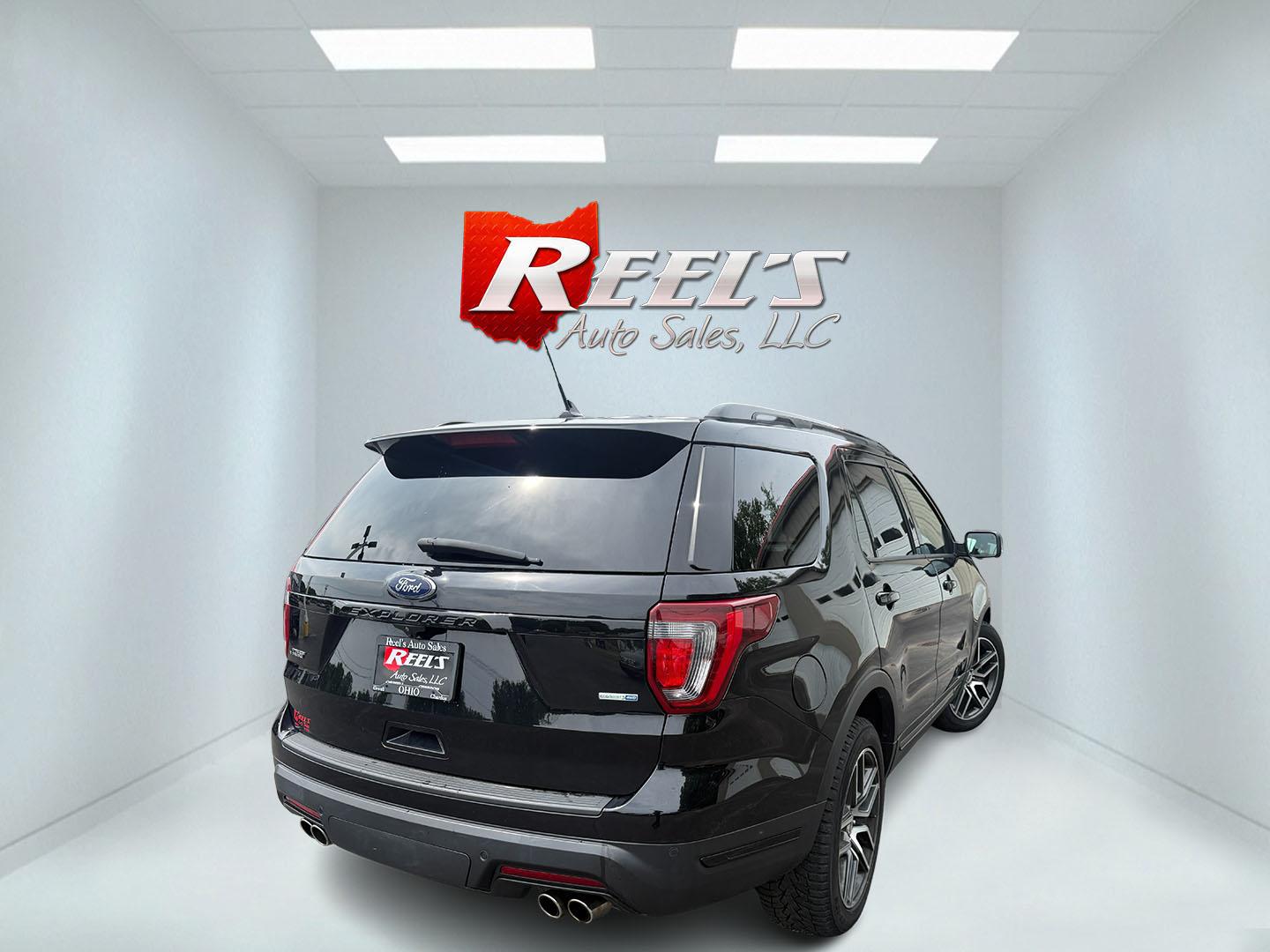 2019 Black /Black Ford Explorer Sport 4WD (1FM5K8GT5KG) with an 3.5L V6 DOHC 24V TWIN TURBO engine, Automatic transmission, located at 547 E. Main St., Orwell, OH, 44076, (440) 437-5893, 41.535435, -80.847855 - 2019 Ford Explorer Sport 4WD – Performance-Oriented 3-Row SUV with Twin-Turbo Power and Premium Features! This 2019 Ford Explorer Sport 4WD is a sporty and capable 3-row SUV that offers strong performance and upscale comfort. Powered by a potent 3.5L Twin-Turbo EcoBoost V6 engine paired with a sm- Photo#32