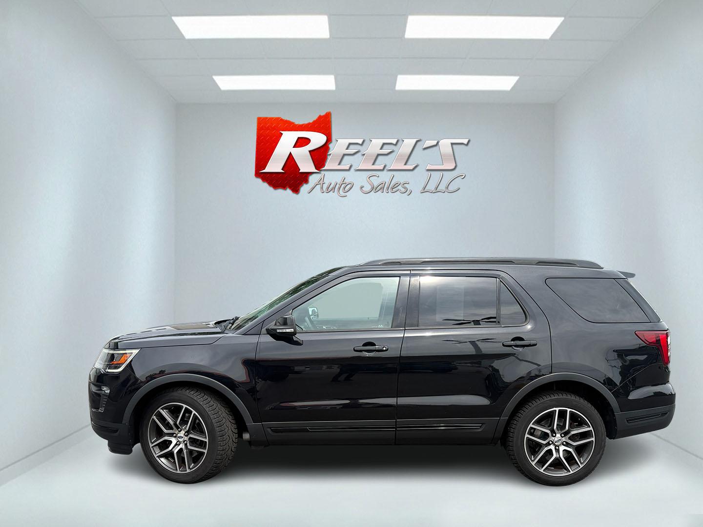 2019 Black /Black Ford Explorer Sport 4WD (1FM5K8GT5KG) with an 3.5L V6 DOHC 24V TWIN TURBO engine, Automatic transmission, located at 547 E. Main St., Orwell, OH, 44076, (440) 437-5893, 41.535435, -80.847855 - 2019 Ford Explorer Sport 4WD – Performance-Oriented 3-Row SUV with Twin-Turbo Power and Premium Features! This 2019 Ford Explorer Sport 4WD is a sporty and capable 3-row SUV that offers strong performance and upscale comfort. Powered by a potent 3.5L Twin-Turbo EcoBoost V6 engine paired with a sm- Photo#37