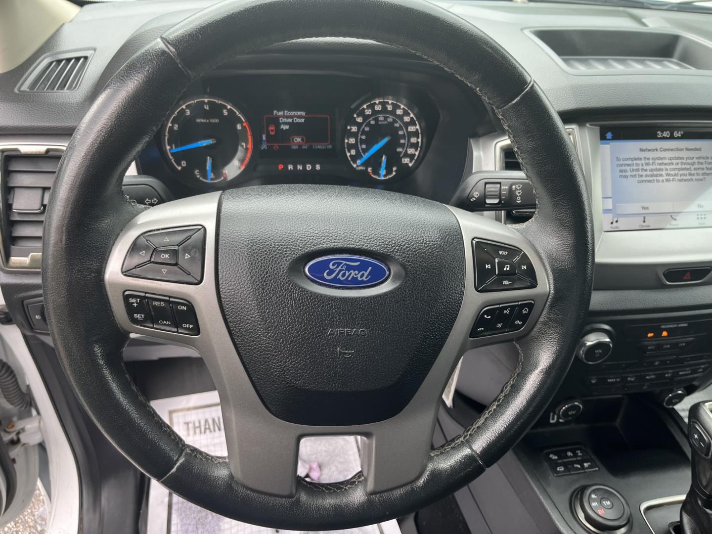 2019 White /Black Ford Ranger XLT SuperCrew 4WD (1FTER4FH5KL) with an 2.3L I4 DOHC 16V Turbo engine, Automatic transmission, located at 11115 Chardon Rd. , Chardon, OH, 44024, (440) 214-9705, 41.580246, -81.241943 - 2019 Ford Ranger XLT Crew Cab 4WD – Sporty Turbo Pickup with Off-Road Capability and Modern Safety! This 2019 Ford Ranger XLT Crew Cab 4WD is a capable and well-equipped midsize truck that offers strong performance and modern features. Powered by a responsive 2.3L Turbocharged EcoBoost I4 engine- Photo#18