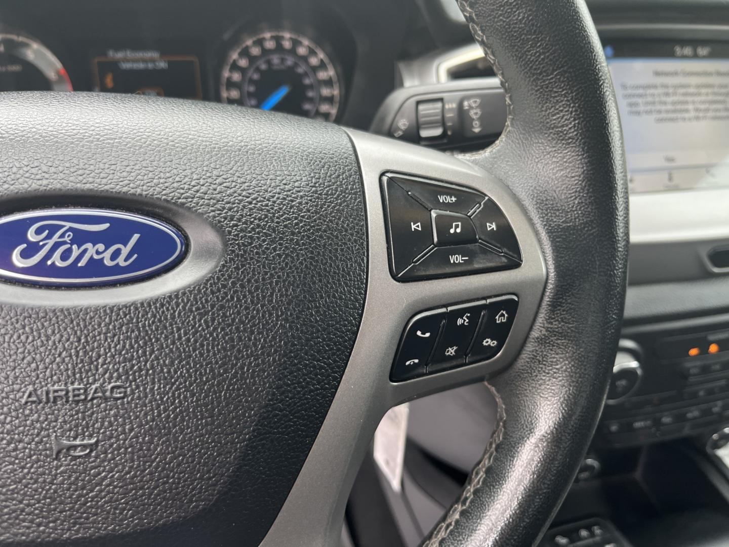 2019 White /Black Ford Ranger XLT SuperCrew 4WD (1FTER4FH5KL) with an 2.3L I4 DOHC 16V Turbo engine, Automatic transmission, located at 11115 Chardon Rd. , Chardon, OH, 44024, (440) 214-9705, 41.580246, -81.241943 - 2019 Ford Ranger XLT Crew Cab 4WD – Sporty Turbo Pickup with Off-Road Capability and Modern Safety! This 2019 Ford Ranger XLT Crew Cab 4WD is a capable and well-equipped midsize truck that offers strong performance and modern features. Powered by a responsive 2.3L Turbocharged EcoBoost I4 engine- Photo#20