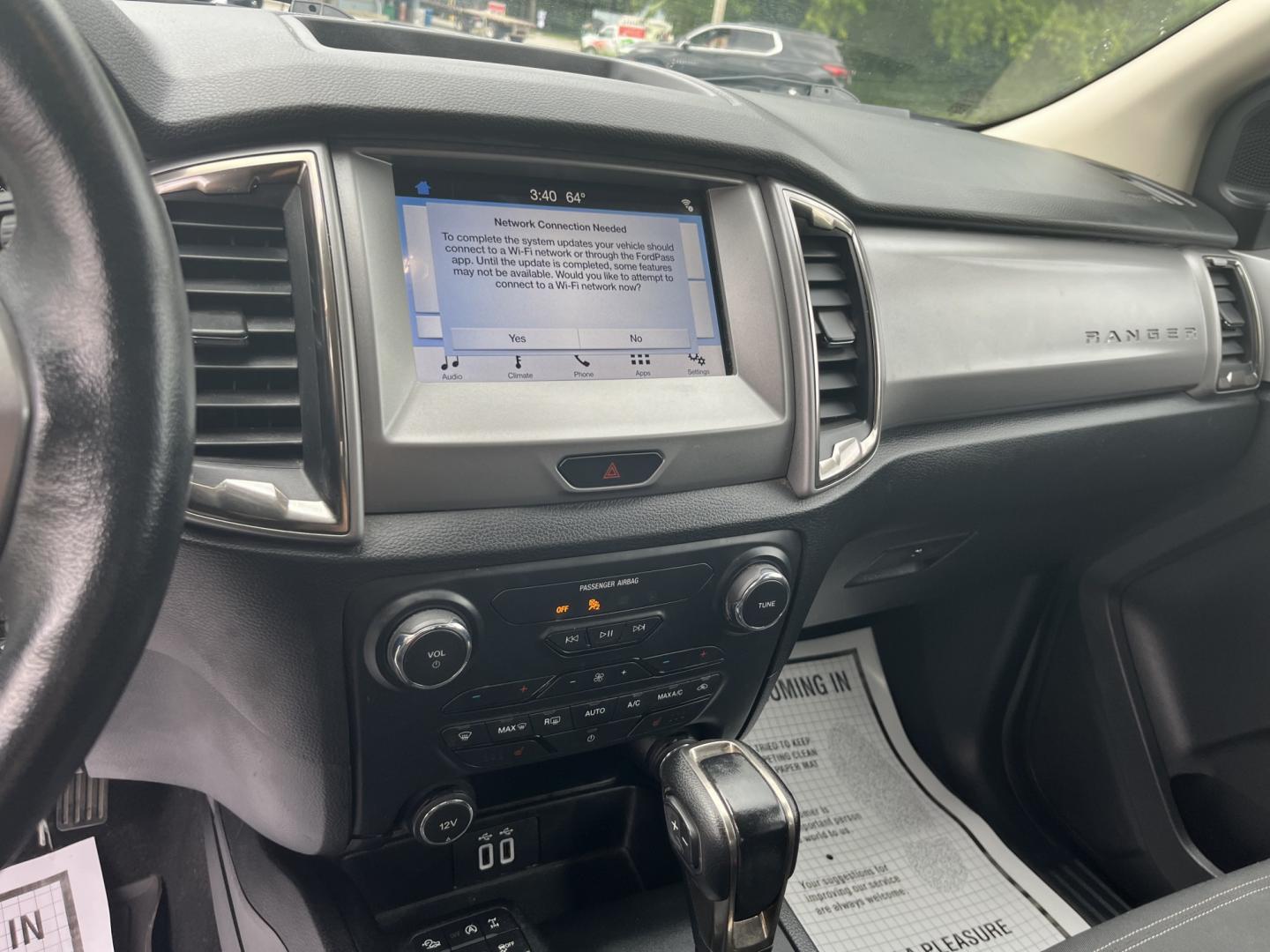 2019 White /Black Ford Ranger XLT SuperCrew 4WD (1FTER4FH5KL) with an 2.3L I4 DOHC 16V Turbo engine, Automatic transmission, located at 11115 Chardon Rd. , Chardon, OH, 44024, (440) 214-9705, 41.580246, -81.241943 - 2019 Ford Ranger XLT Crew Cab 4WD – Sporty Turbo Pickup with Off-Road Capability and Modern Safety! This 2019 Ford Ranger XLT Crew Cab 4WD is a capable and well-equipped midsize truck that offers strong performance and modern features. Powered by a responsive 2.3L Turbocharged EcoBoost I4 engine- Photo#22