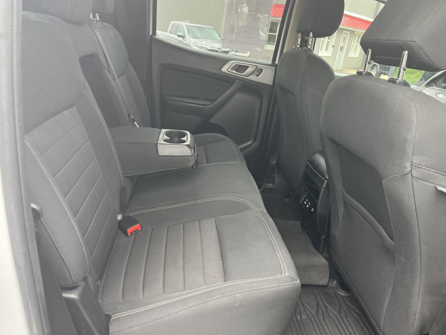 2019 White /Black Ford Ranger XLT SuperCrew 4WD (1FTER4FH5KL) with an 2.3L I4 DOHC 16V Turbo engine, Automatic transmission, located at 11115 Chardon Rd. , Chardon, OH, 44024, (440) 214-9705, 41.580246, -81.241943 - 2019 Ford Ranger XLT Crew Cab 4WD – Sporty Turbo Pickup with Off-Road Capability and Modern Safety! This 2019 Ford Ranger XLT Crew Cab 4WD is a capable and well-equipped midsize truck that offers strong performance and modern features. Powered by a responsive 2.3L Turbocharged EcoBoost I4 engine- Photo#32