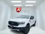 2019 White /Black Ford Ranger XLT SuperCrew 4WD (1FTER4FH5KL) with an 2.3L I4 DOHC 16V Turbo engine, Automatic transmission, located at 11115 Chardon Rd. , Chardon, OH, 44024, (440) 214-9705, 41.580246, -81.241943 - 2019 Ford Ranger XLT Crew Cab 4WD – Sporty Turbo Pickup with Off-Road Capability and Modern Safety! This 2019 Ford Ranger XLT Crew Cab 4WD is a capable and well-equipped midsize truck that offers strong performance and modern features. Powered by a responsive 2.3L Turbocharged EcoBoost I4 engine- Photo#0