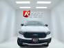 2019 White /Black Ford Ranger XLT SuperCrew 4WD (1FTER4FH5KL) with an 2.3L I4 DOHC 16V Turbo engine, Automatic transmission, located at 11115 Chardon Rd. , Chardon, OH, 44024, (440) 214-9705, 41.580246, -81.241943 - 2019 Ford Ranger XLT Crew Cab 4WD – Sporty Turbo Pickup with Off-Road Capability and Modern Safety! This 2019 Ford Ranger XLT Crew Cab 4WD is a capable and well-equipped midsize truck that offers strong performance and modern features. Powered by a responsive 2.3L Turbocharged EcoBoost I4 engine- Photo#1