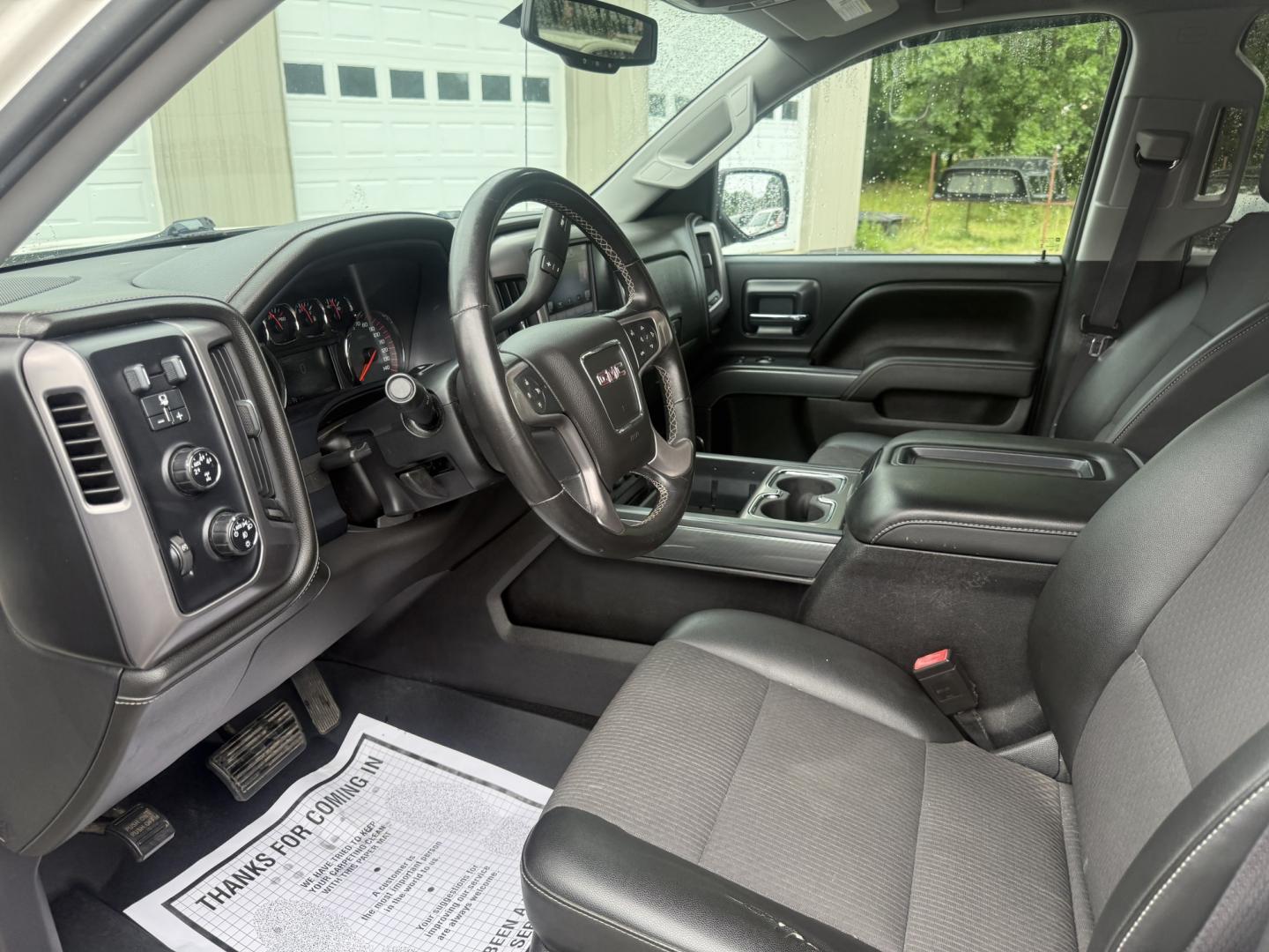 2015 White /Black GMC Sierra 1500 SLE Crew Cab Short Box 4WD (3GTU2UEC0FG) with an 5.3L V8 OHV 16V FFV engine, 6-Speed Automatic transmission, located at 547 E. Main St., Orwell, OH, 44076, (440) 437-5893, 41.535435, -80.847855 - 2015 GMC Sierra 1500 SLE Crew Cab 4WD – Strong V8 Power with Towing Capability and All-Terrain Package! This 2015 GMC Sierra 1500 SLE Crew Cab 4WD is a capable and well-equipped full-size truck that’s ready for work or weekend adventures. Powered by a strong 5.3L EcoTec3 V8 engine with flex fue- Photo#10