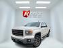 2015 White /Black GMC Sierra 1500 SLE Crew Cab Short Box 4WD (3GTU2UEC0FG) with an 5.3L V8 OHV 16V FFV engine, 6-Speed Automatic transmission, located at 547 E. Main St., Orwell, OH, 44076, (440) 437-5893, 41.535435, -80.847855 - 2015 GMC Sierra 1500 SLE Crew Cab 4WD – Strong V8 Power with Towing Capability and All-Terrain Package! This 2015 GMC Sierra 1500 SLE Crew Cab 4WD is a capable and well-equipped full-size truck that’s ready for work or weekend adventures. Powered by a strong 5.3L EcoTec3 V8 engine with flex fue- Photo#0