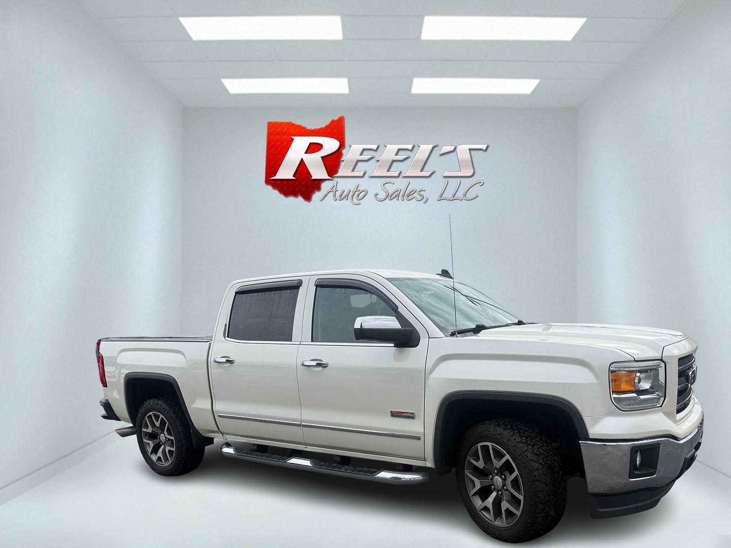 2015 White /Black GMC Sierra 1500 SLE Crew Cab Short Box 4WD (3GTU2UEC0FG) with an 5.3L V8 OHV 16V FFV engine, 6-Speed Automatic transmission, located at 547 E. Main St., Orwell, OH, 44076, (440) 437-5893, 41.535435, -80.847855 - 2015 GMC Sierra 1500 SLE Crew Cab 4WD – Strong V8 Power with Towing Capability and All-Terrain Package! This 2015 GMC Sierra 1500 SLE Crew Cab 4WD is a capable and well-equipped full-size truck that’s ready for work or weekend adventures. Powered by a strong 5.3L EcoTec3 V8 engine with flex fue- Photo#3