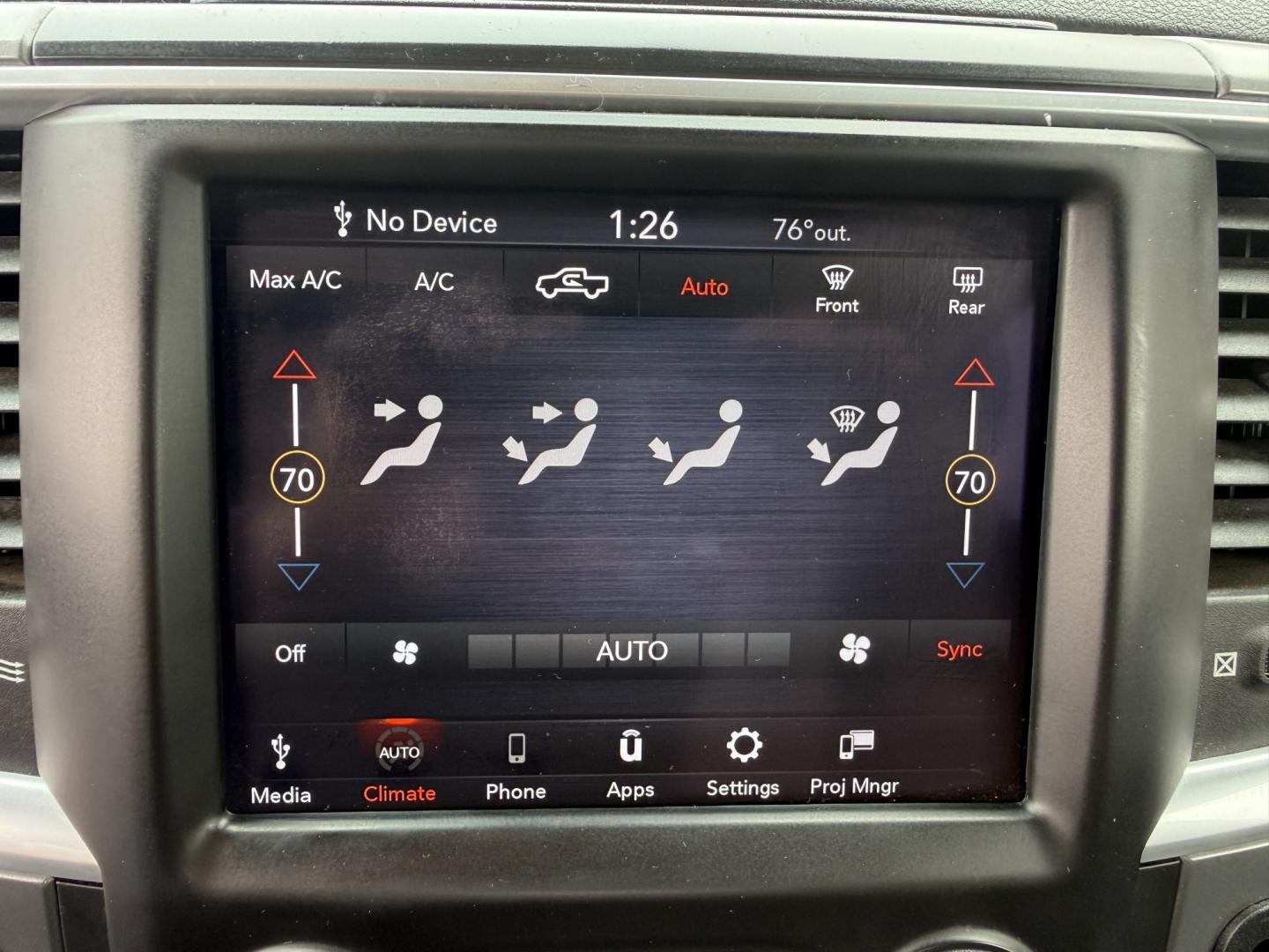 2021 Black /Black RAM 1500 Warlock Quad Cab 4WD (1C6RR7GG8MS) with an 3.6L V6 DOHC 24V engine, Automatic transmission, located at 547 E. Main St., Orwell, OH, 44076, (440) 437-5893, 41.535435, -80.847855 - 2021 Ram 1500 Classic Warlock Quad Cab 4WD – Rugged Style with Fresh All-Terrain Tires and Modern Tech! This 2021 Ram 1500 Classic Warlock Quad Cab 4WD is a bold, capable full-size truck that offers strong performance and modern convenience. Powered by a smooth 3.6L Pentastar V6 engine paired wit- Photo#18