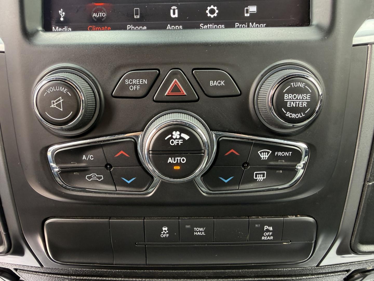 2021 Black /Black RAM 1500 Warlock Quad Cab 4WD (1C6RR7GG8MS) with an 3.6L V6 DOHC 24V engine, Automatic transmission, located at 547 E. Main St., Orwell, OH, 44076, (440) 437-5893, 41.535435, -80.847855 - 2021 Ram 1500 Classic Warlock Quad Cab 4WD – Rugged Style with Fresh All-Terrain Tires and Modern Tech! This 2021 Ram 1500 Classic Warlock Quad Cab 4WD is a bold, capable full-size truck that offers strong performance and modern convenience. Powered by a smooth 3.6L Pentastar V6 engine paired wit- Photo#21