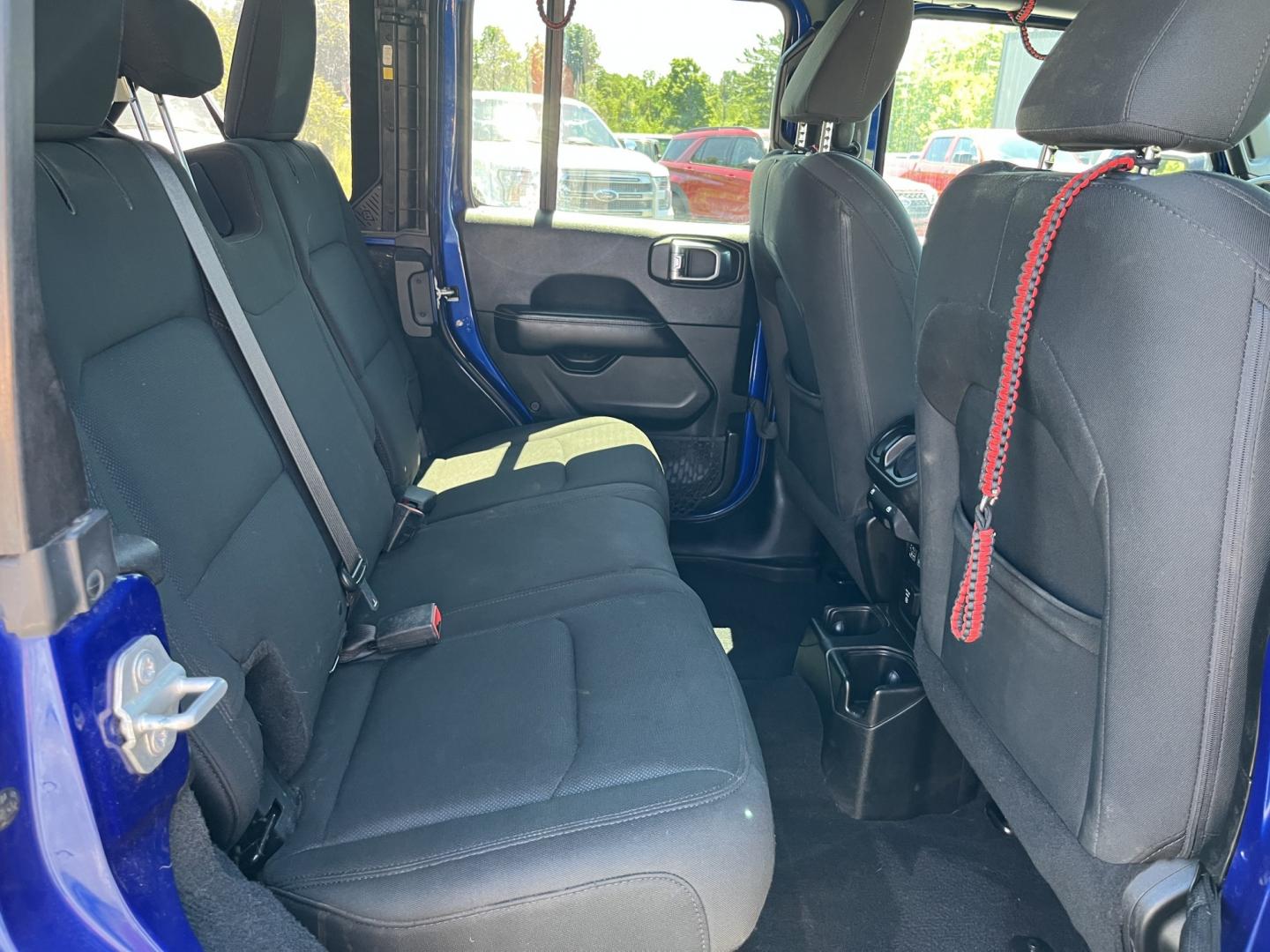 2018 Blue /Black Jeep Wrangler JL Unlimited Sahara (1C4HJXEGXJW) with an 3.6L V6 DOHC 24V engine, Automatic transmission, located at 547 E. Main St., Orwell, OH, 44076, (440) 437-5893, 41.535435, -80.847855 - 2018 Jeep Wrangler Unlimited Sahara 4WD – Iconic Off-Roader with Fresh All-Terrain Tires and Modern Features! This 2018 Jeep Wrangler Unlimited Sahara is a clean and capable 4-door that’s ready for trails or daily driving. Powered by the reliable 3.6L Pentastar V6 engine paired with a smooth 8-- Photo#35