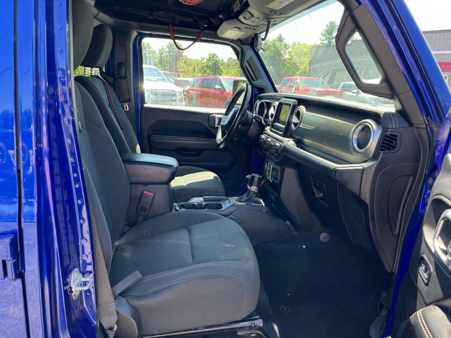 2018 Blue /Black Jeep Wrangler JL Unlimited Sahara (1C4HJXEGXJW) with an 3.6L V6 DOHC 24V engine, Automatic transmission, located at 547 E. Main St., Orwell, OH, 44076, (440) 437-5893, 41.535435, -80.847855 - 2018 Jeep Wrangler Unlimited Sahara 4WD – Iconic Off-Roader with Fresh All-Terrain Tires and Modern Features! This 2018 Jeep Wrangler Unlimited Sahara is a clean and capable 4-door that’s ready for trails or daily driving. Powered by the reliable 3.6L Pentastar V6 engine paired with a smooth 8-- Photo#37
