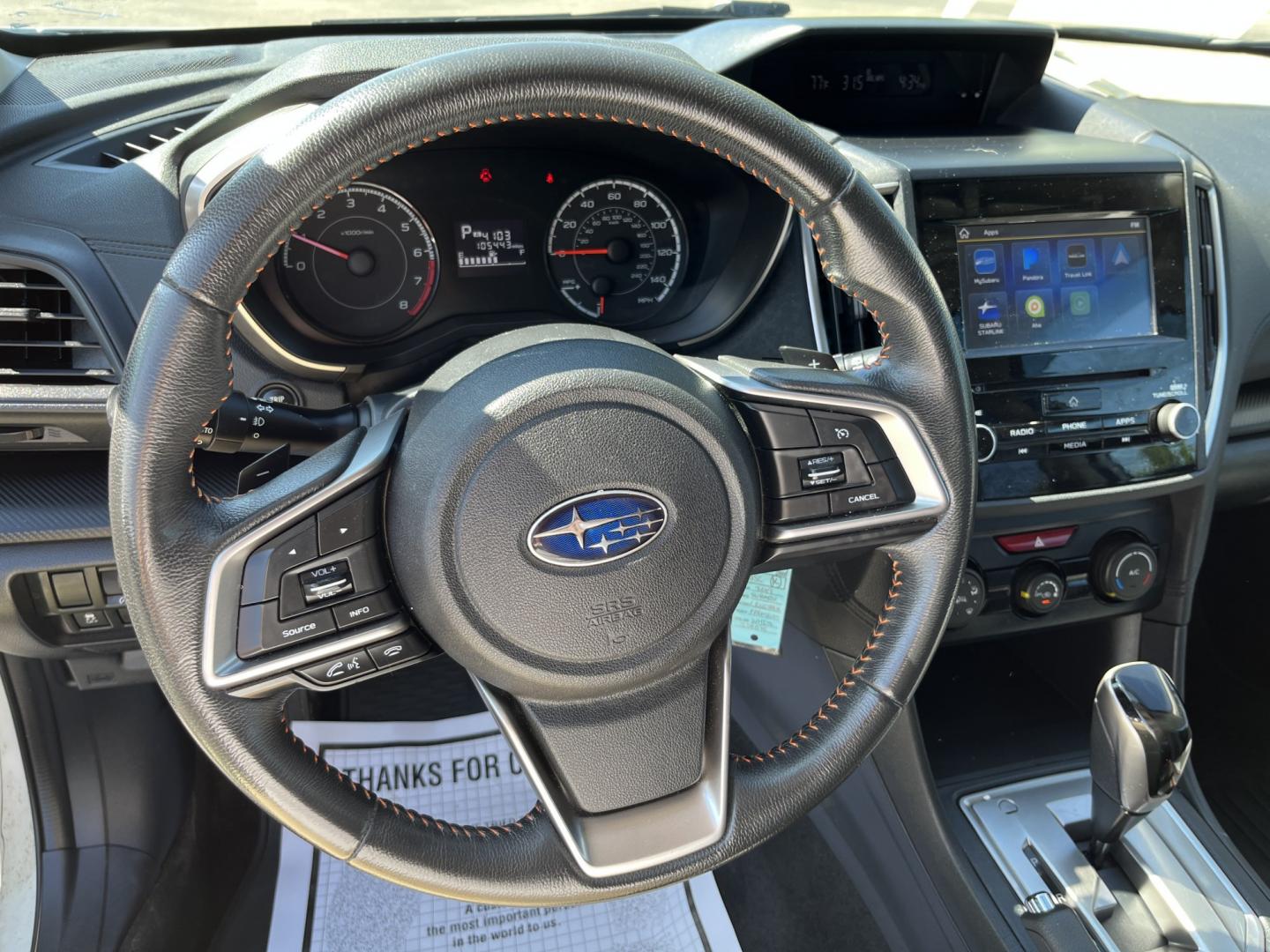 2019 White /Black Subaru Crosstrek 2.0i Premium CVT (JF2GTACC4K8) with an 2.0L H4 DOHC 16V engine, Automatic transmission, located at 11115 Chardon Rd. , Chardon, OH, 44024, (440) 214-9705, 41.580246, -81.241943 - 2019 Subaru Crosstrek 2.0i Premium AWD – Efficient All-Weather Compact with X-MODE and Modern Tech! This 2019 Subaru Crosstrek 2.0i Premium is a capable and fuel-efficient compact crossover that offers confident all-weather performance and everyday practicality. Powered by a smooth 2.0L H4 engine- Photo#16