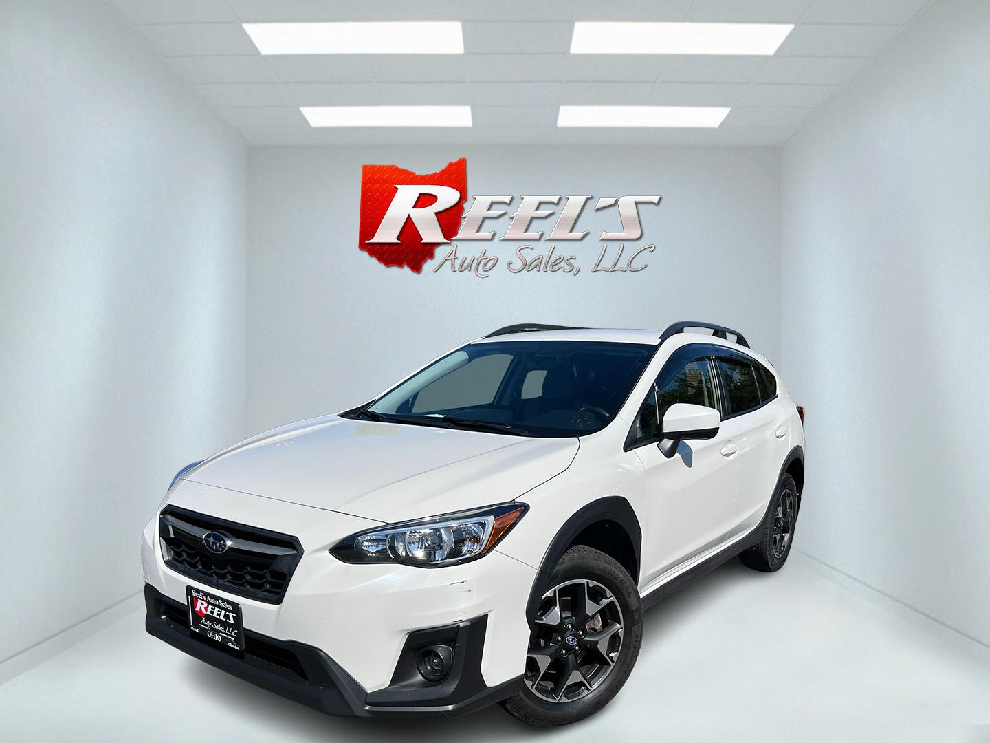 2019 White /Black Subaru Crosstrek 2.0i Premium CVT (JF2GTACC4K8) with an 2.0L H4 DOHC 16V engine, Automatic transmission, located at 11115 Chardon Rd. , Chardon, OH, 44024, (440) 214-9705, 41.580246, -81.241943 - 2019 Subaru Crosstrek 2.0i Premium AWD – Efficient All-Weather Compact with X-MODE and Modern Tech! This 2019 Subaru Crosstrek 2.0i Premium is a capable and fuel-efficient compact crossover that offers confident all-weather performance and everyday practicality. Powered by a smooth 2.0L H4 engine- Photo#0