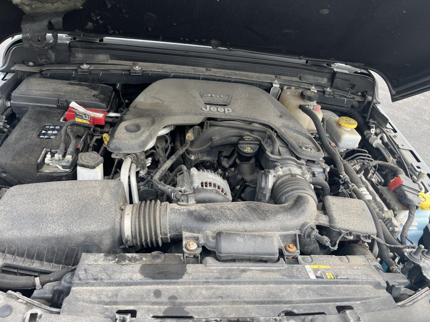 2019 Gray /Black Jeep Wrangler Sport 4WD (1C4GJXAG2KW) with an 3.6L V6 DOHC 24V FFV engine, 6 Speed Manual transmission, located at 11115 Chardon Rd. , Chardon, OH, 44024, (440) 214-9705, 41.580246, -81.241943 - 2019 Jeep Wrangler Sport S 4WD – Iconic Off-Roader with Manual Transmission and Fresh All-Terrain Tires! This 2019 Jeep Wrangler Sport S is a clean and capable 2-door that’s ready for trails or daily driving. Powered by the reliable 3.6L Pentastar V6 engine paired with a fun 6-speed manual tran- Photo#13