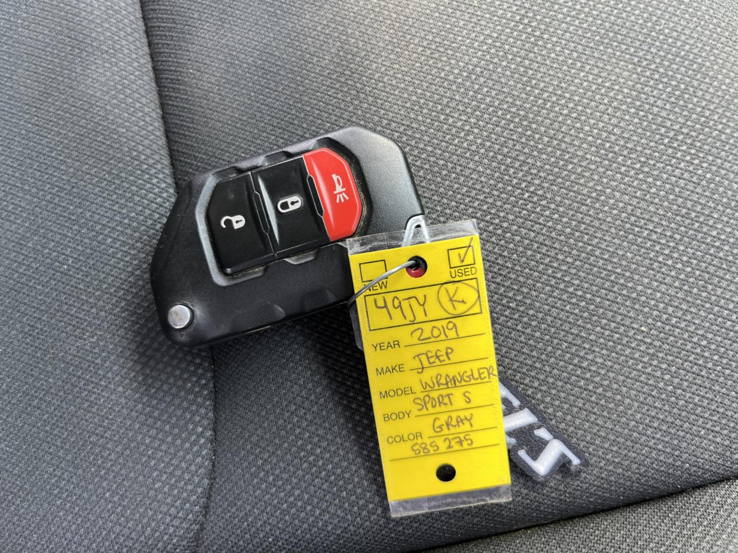 2019 Gray /Black Jeep Wrangler Sport 4WD (1C4GJXAG2KW) with an 3.6L V6 DOHC 24V FFV engine, 6 Speed Manual transmission, located at 11115 Chardon Rd. , Chardon, OH, 44024, (440) 214-9705, 41.580246, -81.241943 - 2019 Jeep Wrangler Sport S 4WD – Iconic Off-Roader with Manual Transmission and Fresh All-Terrain Tires! This 2019 Jeep Wrangler Sport S is a clean and capable 2-door that’s ready for trails or daily driving. Powered by the reliable 3.6L Pentastar V6 engine paired with a fun 6-speed manual tran- Photo#29