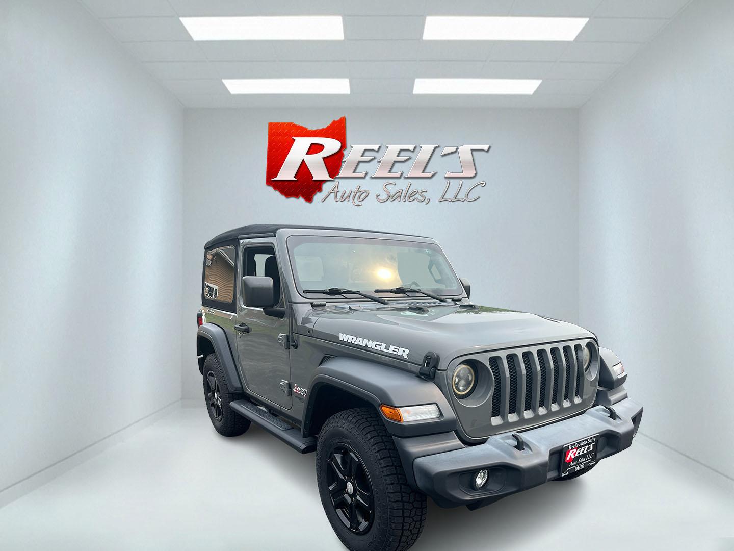 2019 Gray /Black Jeep Wrangler Sport 4WD (1C4GJXAG2KW) with an 3.6L V6 DOHC 24V FFV engine, 6 Speed Manual transmission, located at 11115 Chardon Rd. , Chardon, OH, 44024, (440) 214-9705, 41.580246, -81.241943 - 2019 Jeep Wrangler Sport S 4WD – Iconic Off-Roader with Manual Transmission and Fresh All-Terrain Tires! This 2019 Jeep Wrangler Sport S is a clean and capable 2-door that’s ready for trails or daily driving. Powered by the reliable 3.6L Pentastar V6 engine paired with a fun 6-speed manual tran- Photo#2