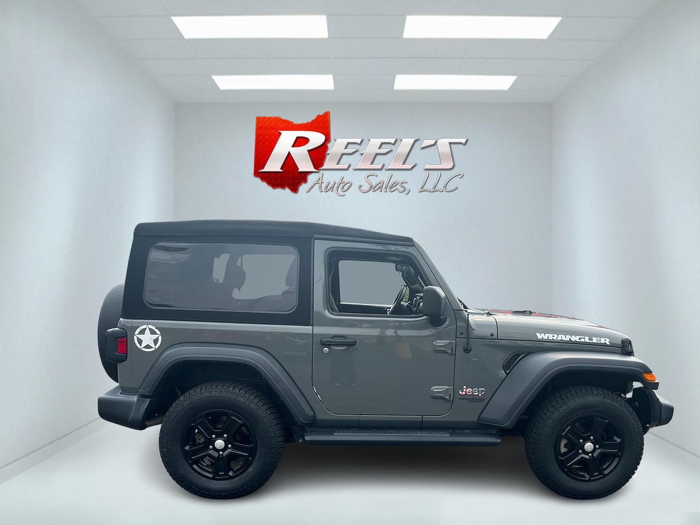2019 Gray /Black Jeep Wrangler Sport 4WD (1C4GJXAG2KW) with an 3.6L V6 DOHC 24V FFV engine, 6 Speed Manual transmission, located at 11115 Chardon Rd. , Chardon, OH, 44024, (440) 214-9705, 41.580246, -81.241943 - 2019 Jeep Wrangler Sport S 4WD – Iconic Off-Roader with Manual Transmission and Fresh All-Terrain Tires! This 2019 Jeep Wrangler Sport S is a clean and capable 2-door that’s ready for trails or daily driving. Powered by the reliable 3.6L Pentastar V6 engine paired with a fun 6-speed manual tran- Photo#5