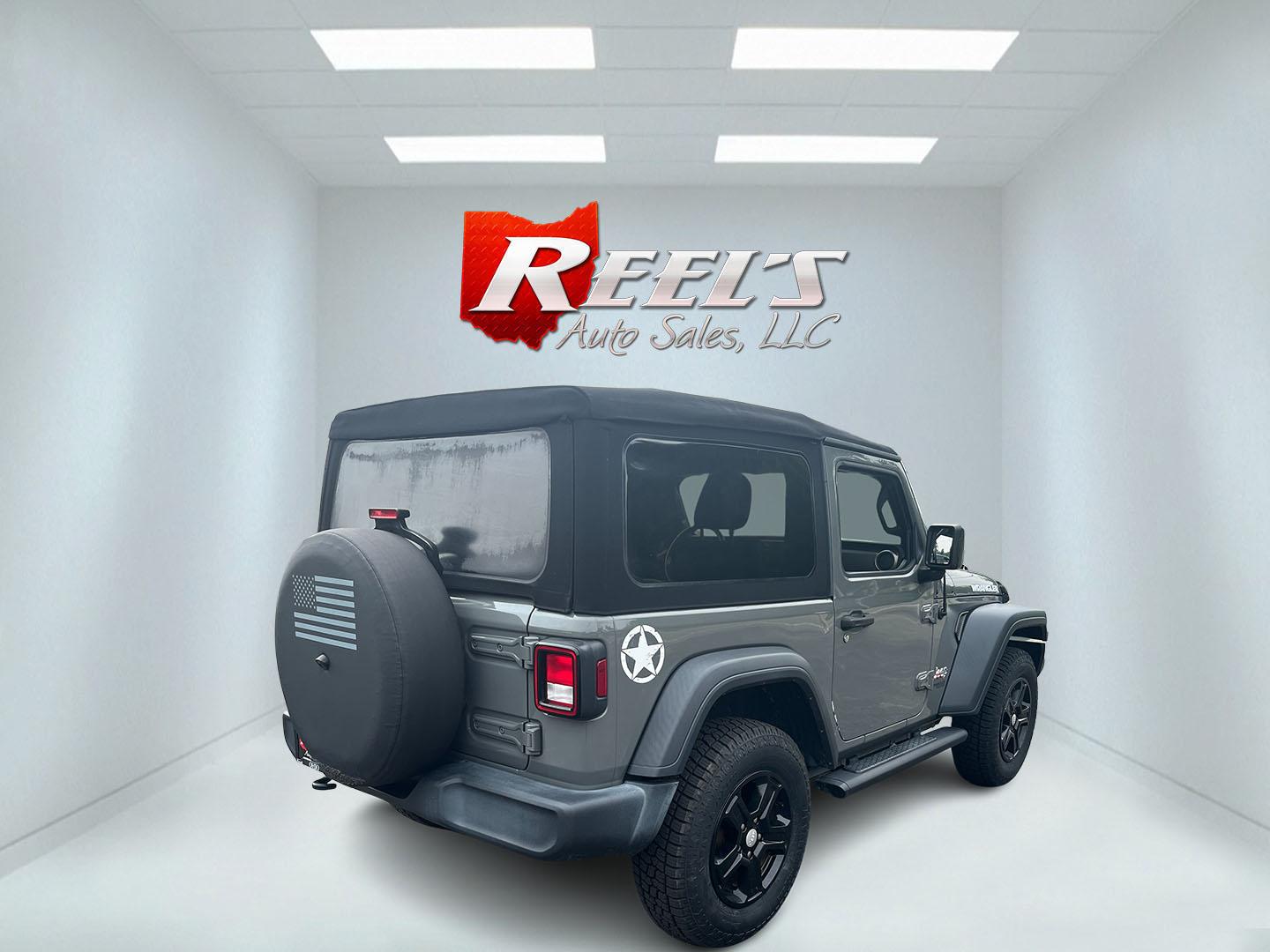 2019 Gray /Black Jeep Wrangler Sport 4WD (1C4GJXAG2KW) with an 3.6L V6 DOHC 24V FFV engine, 6 Speed Manual transmission, located at 11115 Chardon Rd. , Chardon, OH, 44024, (440) 214-9705, 41.580246, -81.241943 - 2019 Jeep Wrangler Sport S 4WD – Iconic Off-Roader with Manual Transmission and Fresh All-Terrain Tires! This 2019 Jeep Wrangler Sport S is a clean and capable 2-door that’s ready for trails or daily driving. Powered by the reliable 3.6L Pentastar V6 engine paired with a fun 6-speed manual tran- Photo#6