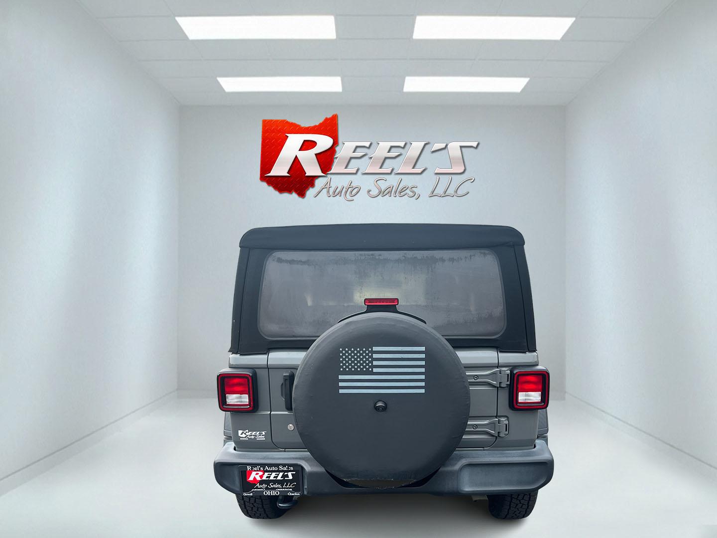 2019 Gray /Black Jeep Wrangler Sport 4WD (1C4GJXAG2KW) with an 3.6L V6 DOHC 24V FFV engine, 6 Speed Manual transmission, located at 11115 Chardon Rd. , Chardon, OH, 44024, (440) 214-9705, 41.580246, -81.241943 - 2019 Jeep Wrangler Sport S 4WD – Iconic Off-Roader with Manual Transmission and Fresh All-Terrain Tires! This 2019 Jeep Wrangler Sport S is a clean and capable 2-door that’s ready for trails or daily driving. Powered by the reliable 3.6L Pentastar V6 engine paired with a fun 6-speed manual tran- Photo#8