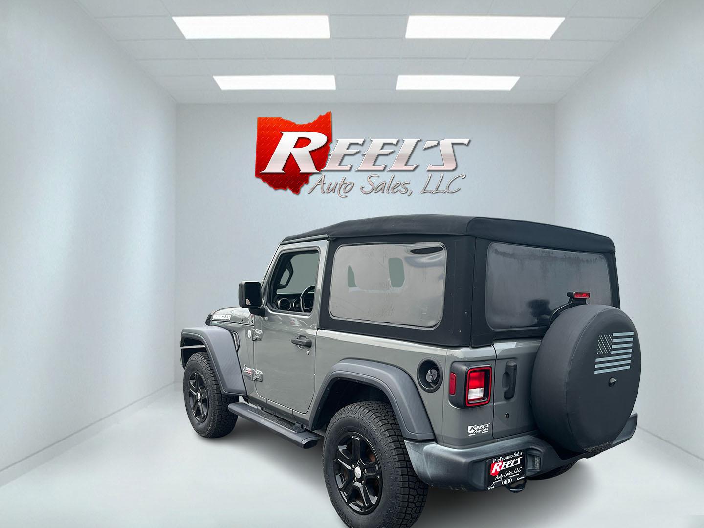 2019 Gray /Black Jeep Wrangler Sport 4WD (1C4GJXAG2KW) with an 3.6L V6 DOHC 24V FFV engine, 6 Speed Manual transmission, located at 11115 Chardon Rd. , Chardon, OH, 44024, (440) 214-9705, 41.580246, -81.241943 - 2019 Jeep Wrangler Sport S 4WD – Iconic Off-Roader with Manual Transmission and Fresh All-Terrain Tires! This 2019 Jeep Wrangler Sport S is a clean and capable 2-door that’s ready for trails or daily driving. Powered by the reliable 3.6L Pentastar V6 engine paired with a fun 6-speed manual tran- Photo#9