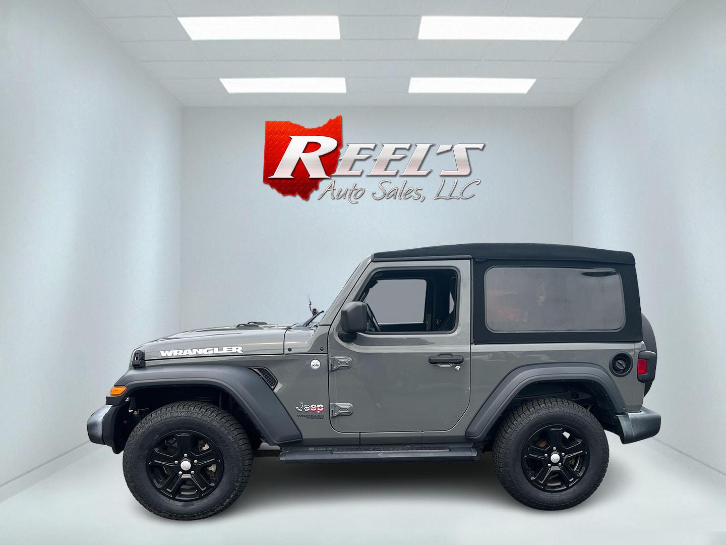 2019 Gray /Black Jeep Wrangler Sport 4WD (1C4GJXAG2KW) with an 3.6L V6 DOHC 24V FFV engine, 6 Speed Manual transmission, located at 11115 Chardon Rd. , Chardon, OH, 44024, (440) 214-9705, 41.580246, -81.241943 - 2019 Jeep Wrangler Sport S 4WD – Iconic Off-Roader with Manual Transmission and Fresh All-Terrain Tires! This 2019 Jeep Wrangler Sport S is a clean and capable 2-door that’s ready for trails or daily driving. Powered by the reliable 3.6L Pentastar V6 engine paired with a fun 6-speed manual tran- Photo#11