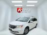 2016 White /Gray Honda Odyssey EX (5FNRL5H49GB) with an 3.5L V6 SOHC 24V engine, Automatic transmission, located at 11115 Chardon Rd. , Chardon, OH, 44024, (440) 214-9705, 41.580246, -81.241943 - 2016 Honda Odyssey EX – Spacious Family Minivan with Reliable V6 Power and Modern Features! This 2016 Honda Odyssey EX is a practical and family-friendly minivan that offers generous space and dependable performance. Powered by a smooth 3.5L V6 engine paired with a responsive 6-speed automatic tr- Photo#0