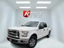 2017 White /Gray Ford F-150 XLT SuperCrew 5.5-ft. Bed 4WD (1FTEW1E80HF) with an 3.5L DOHC V6 engine, Automatic transmission, located at 11115 Chardon Rd. , Chardon, OH, 44024, (440) 214-9705, 41.580246, -81.241943 - 2017 Ford F-150 XLT Crew Cab 4WD – Reliable V6 Power with Towing Capability and Extended Range! This 2017 Ford F-150 XLT Crew Cab 4WD is a solid, well-equipped full-size truck that offers dependable performance and practical features. Powered by a capable 3.5L V6 engine with flex fuel capability- Photo#0