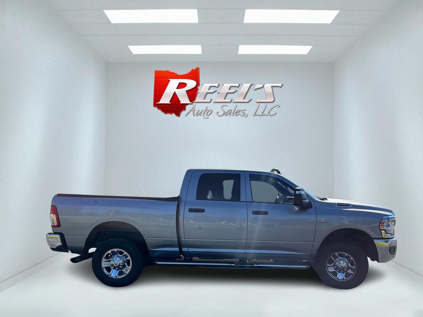 2024 Silver /Black RAM 2500 Tradesman Crew Cab SWB 4WD (3C6UR5CL9RG) with an 6.7L I6 OHV 24V TURBO DIESEL engine, Automatic transmission, located at 11115 Chardon Rd. , Chardon, OH, 44024, (440) 214-9705, 41.580246, -81.241943 - 2024 Ram 2500 Tradesman Crew Cab 4WD – Heavy-Duty Cummins Power with Massive Towing and One-Owner History! This 2024 Ram 2500 Tradesman Crew Cab 4WD is a tough, work-ready heavy-duty truck with impressive capability and one-owner history. Powered by the powerful 6.7L I6 Cummins engine producing 3- Photo#5