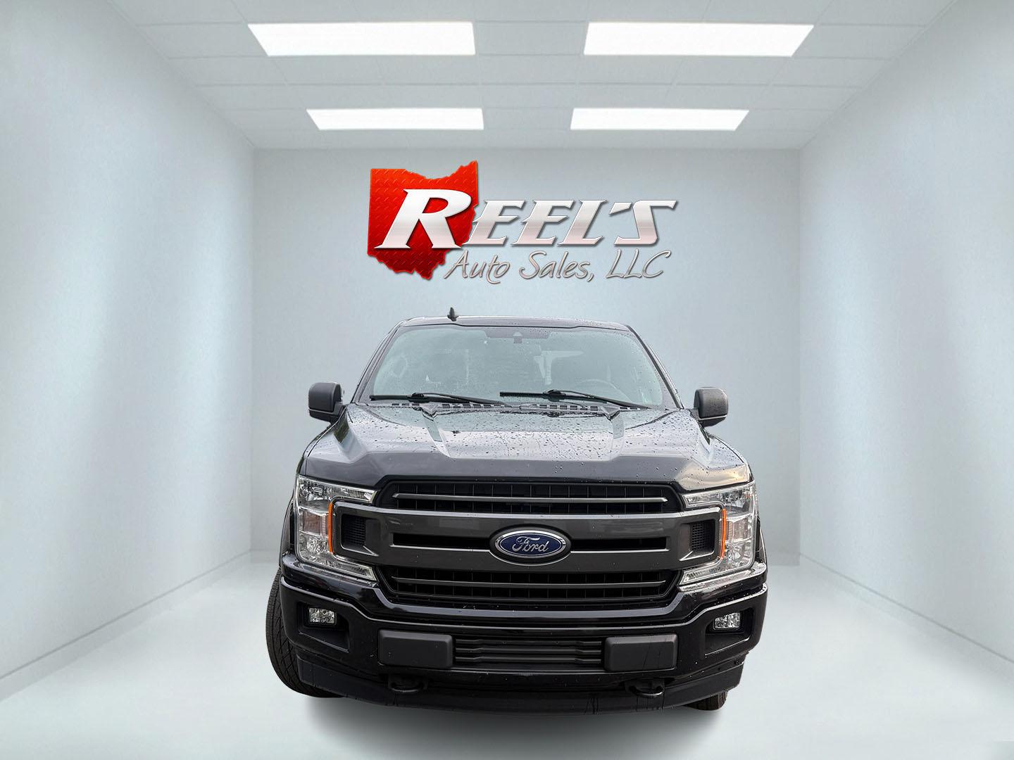 2019 Black /Black Ford F-150 XLT SuperCrew 5.5-ft. Bed 4WD (1FTEW1E51KF) with an 5.0L V8 OHV 32V engine, Automatic transmission, located at 547 E. Main St., Orwell, OH, 44076, (440) 437-5893, 41.535435, -80.847855 - 2019 Ford F-150 XLT Crew Cab 4WD – Strong Coyote V8 Power with Sport Appearance and Snow Plow Prep! This 2019 Ford F-150 XLT Crew Cab 4WD is a capable and well-equipped full-size truck that offers serious performance and practical features. Powered by the potent 5.0L Coyote V8 engine producing 39- Photo#2