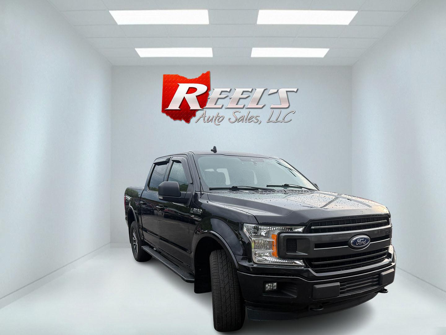 2019 Black /Black Ford F-150 XLT SuperCrew 5.5-ft. Bed 4WD (1FTEW1E51KF) with an 5.0L V8 OHV 32V engine, Automatic transmission, located at 547 E. Main St., Orwell, OH, 44076, (440) 437-5893, 41.535435, -80.847855 - 2019 Ford F-150 XLT Crew Cab 4WD – Strong Coyote V8 Power with Sport Appearance and Snow Plow Prep! This 2019 Ford F-150 XLT Crew Cab 4WD is a capable and well-equipped full-size truck that offers serious performance and practical features. Powered by the potent 5.0L Coyote V8 engine producing 39- Photo#3