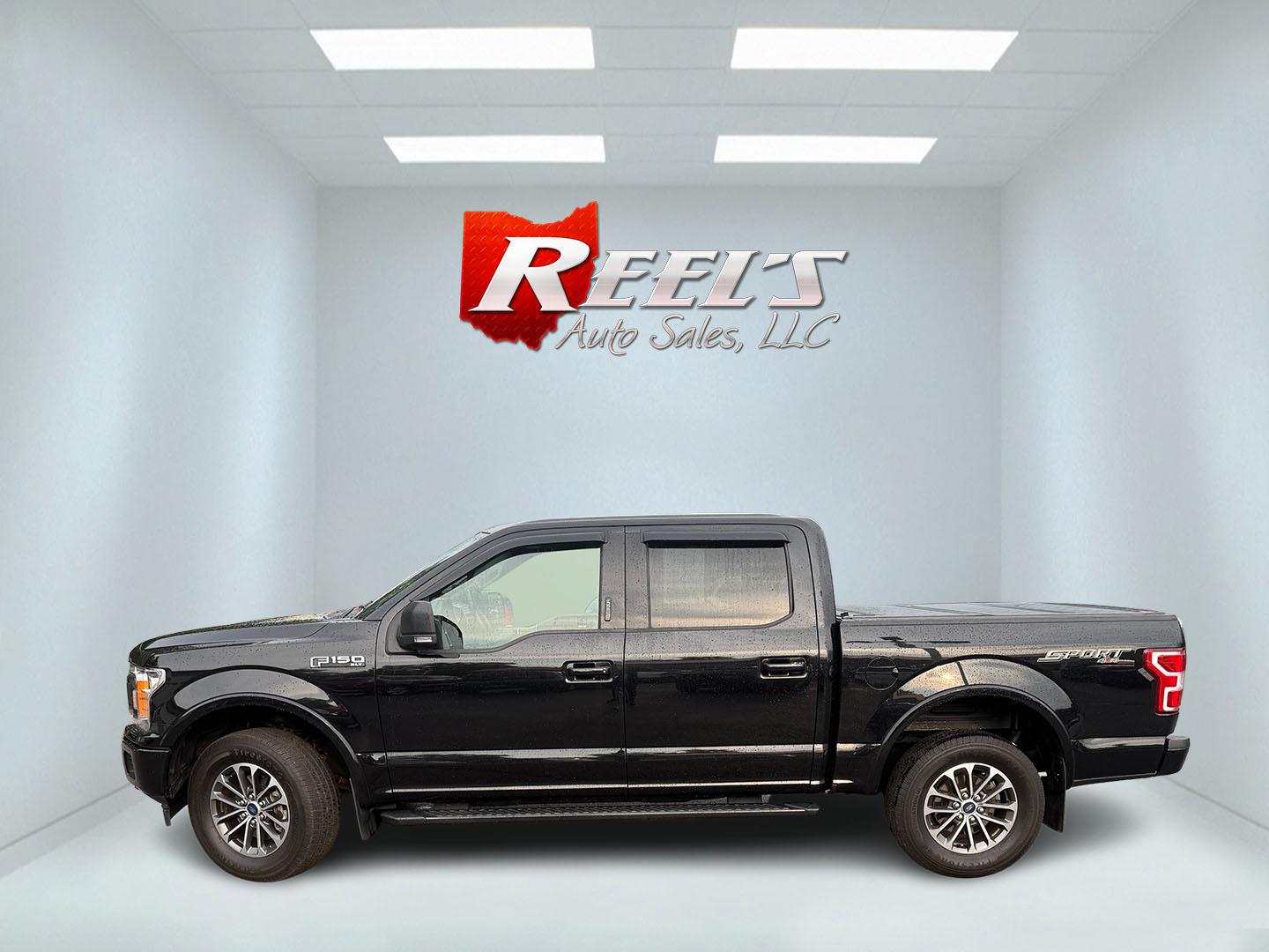 2019 Black /Black Ford F-150 XLT SuperCrew 5.5-ft. Bed 4WD (1FTEW1E51KF) with an 5.0L V8 OHV 32V engine, Automatic transmission, located at 547 E. Main St., Orwell, OH, 44076, (440) 437-5893, 41.535435, -80.847855 - 2019 Ford F-150 XLT Crew Cab 4WD – Strong Coyote V8 Power with Sport Appearance and Snow Plow Prep! This 2019 Ford F-150 XLT Crew Cab 4WD is a capable and well-equipped full-size truck that offers serious performance and practical features. Powered by the potent 5.0L Coyote V8 engine producing 39- Photo#38