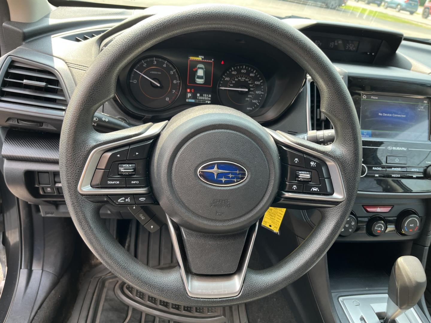 2019 Gray /Black Subaru Crosstrek 2.0i Base W/ EyesightCVT (JF2GTABC4KH) with an 2.0L H4 DOHC 16V engine, Automatic transmission, located at 11115 Chardon Rd. , Chardon, OH, 44024, (440) 214-9705, 41.580246, -81.241943 - 2019 Subaru Crosstrek 2.0i – Practical AWD Confidence for Everyday Driving If you want a compact crossover that feels capable without being oversized or complicated, this 2019 Subaru Crosstrek 2.0i is worth a close look. The 2.0L engine pairs with Subaru’s full-time Symmetrical All-Wheel Drive- Photo#18