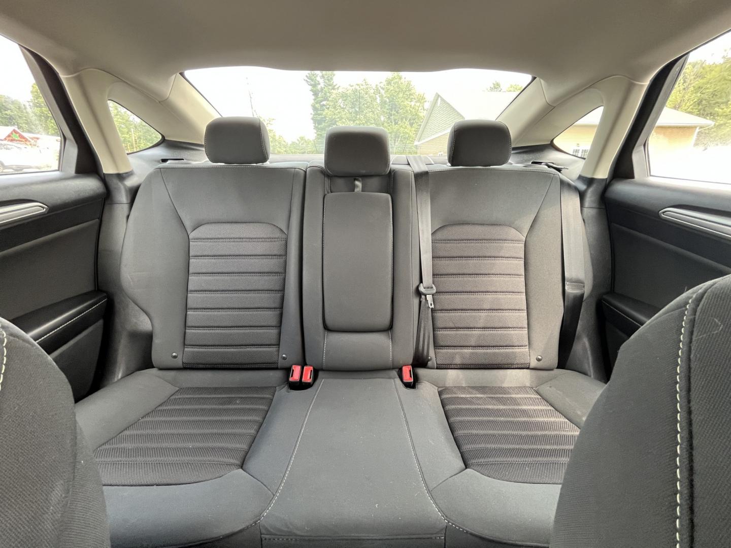 2020 Blue /Black Ford Fusion SE AWD (3FA6P0T99LR) with an 2.0L I4 DOHC 16V Turbo engine, Automatic transmission, located at 11115 Chardon Rd. , Chardon, OH, 44024, (440) 214-9705, 41.580246, -81.241943 - 2020 Ford Fusion SE AWD – Efficient Turbo Sedan with Fresh Tires and Advanced Safety Features! This 2020 Ford Fusion SE AWD is a stylish and capable midsize sedan that offers strong performance and confident all-weather handling. Powered by a responsive 2.0L Turbocharged EcoBoost I4 engine paired- Photo#28