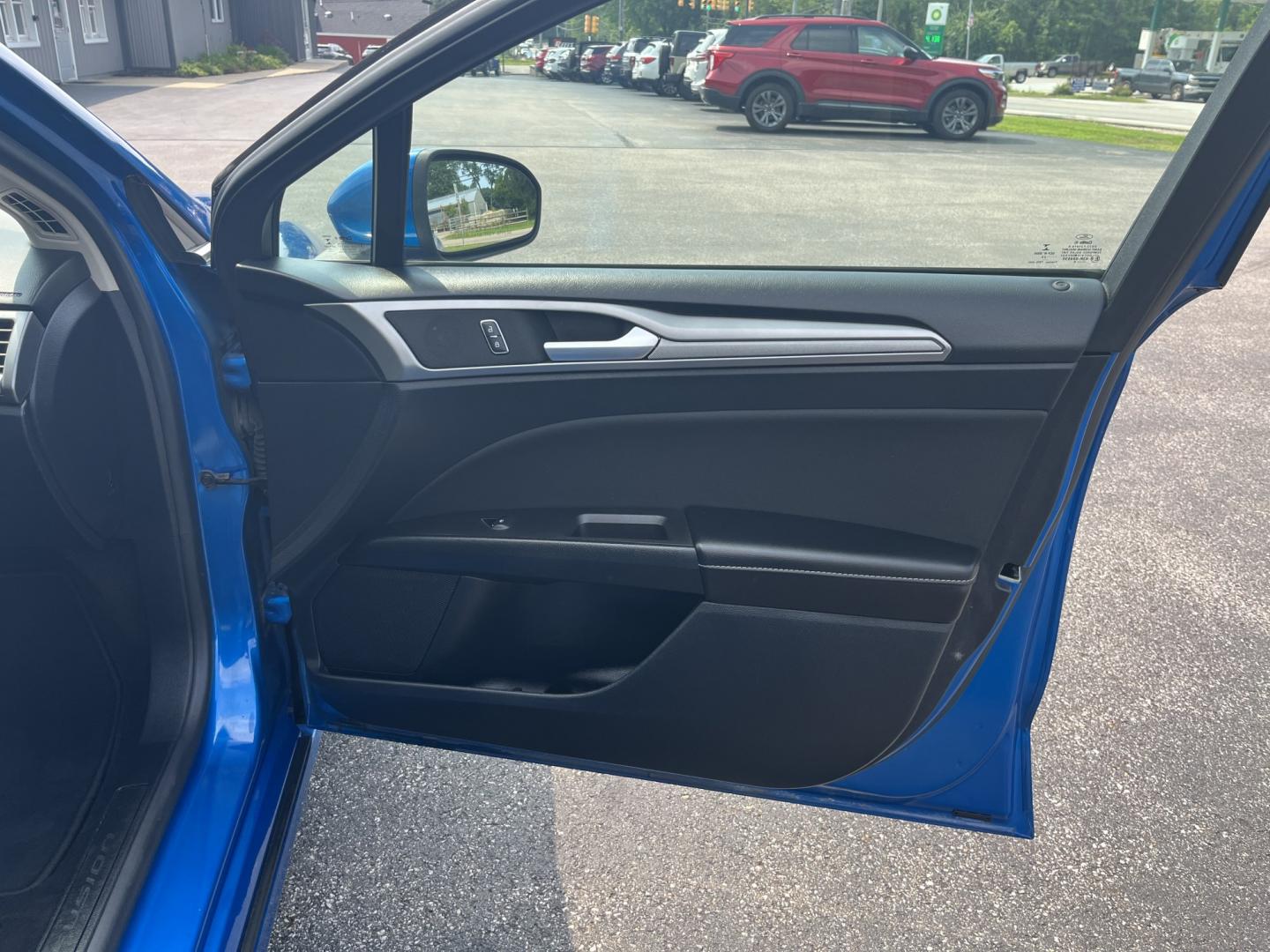 2020 Blue /Black Ford Fusion SE AWD (3FA6P0T99LR) with an 2.0L I4 DOHC 16V Turbo engine, Automatic transmission, located at 11115 Chardon Rd. , Chardon, OH, 44024, (440) 214-9705, 41.580246, -81.241943 - 2020 Ford Fusion SE AWD – Efficient Turbo Sedan with Fresh Tires and Advanced Safety Features! This 2020 Ford Fusion SE AWD is a stylish and capable midsize sedan that offers strong performance and confident all-weather handling. Powered by a responsive 2.0L Turbocharged EcoBoost I4 engine paired- Photo#33