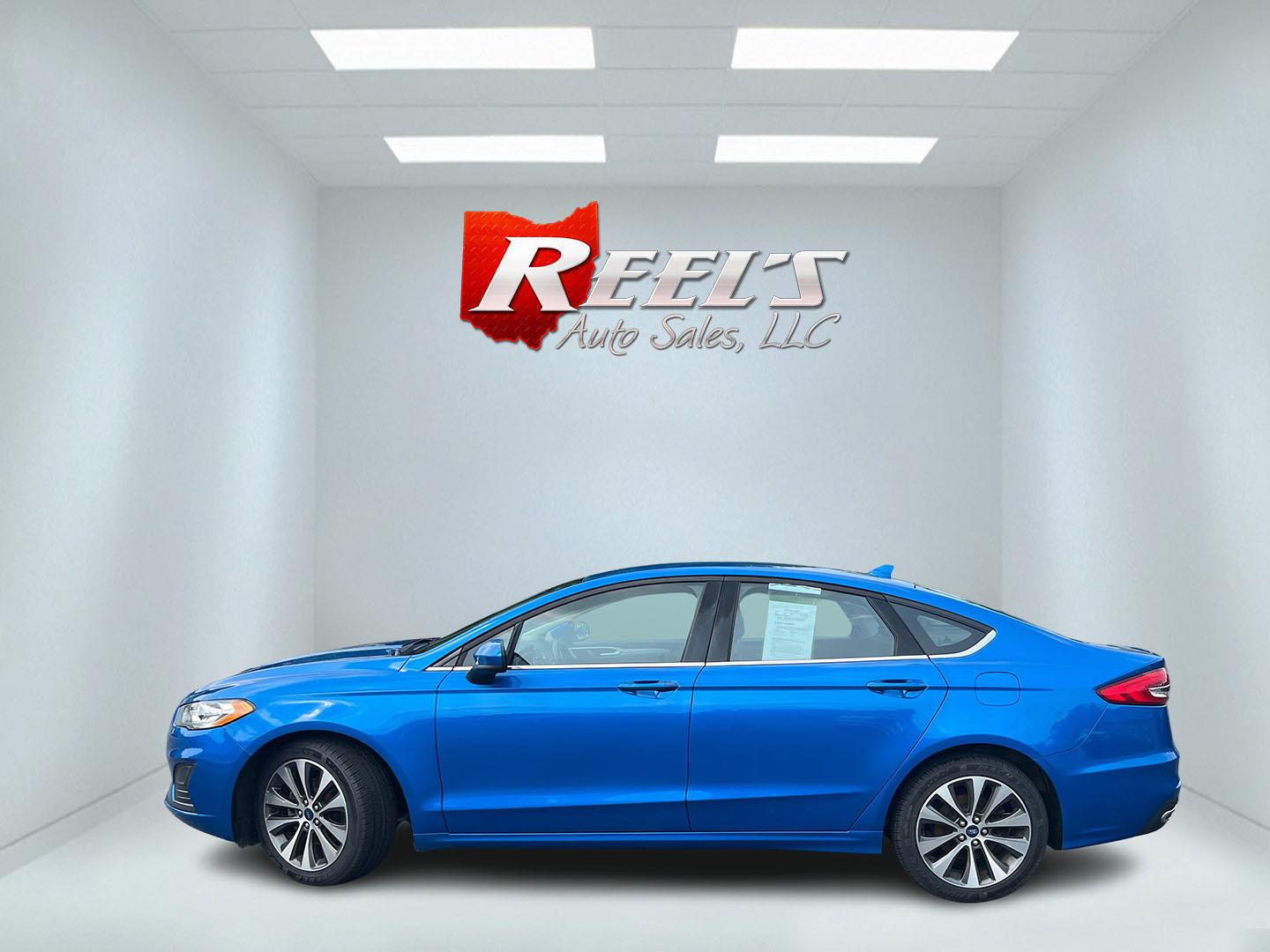 2020 Blue /Black Ford Fusion SE AWD (3FA6P0T99LR) with an 2.0L I4 DOHC 16V Turbo engine, Automatic transmission, located at 11115 Chardon Rd. , Chardon, OH, 44024, (440) 214-9705, 41.580246, -81.241943 - 2020 Ford Fusion SE AWD – Efficient Turbo Sedan with Fresh Tires and Advanced Safety Features! This 2020 Ford Fusion SE AWD is a stylish and capable midsize sedan that offers strong performance and confident all-weather handling. Powered by a responsive 2.0L Turbocharged EcoBoost I4 engine paired- Photo#11