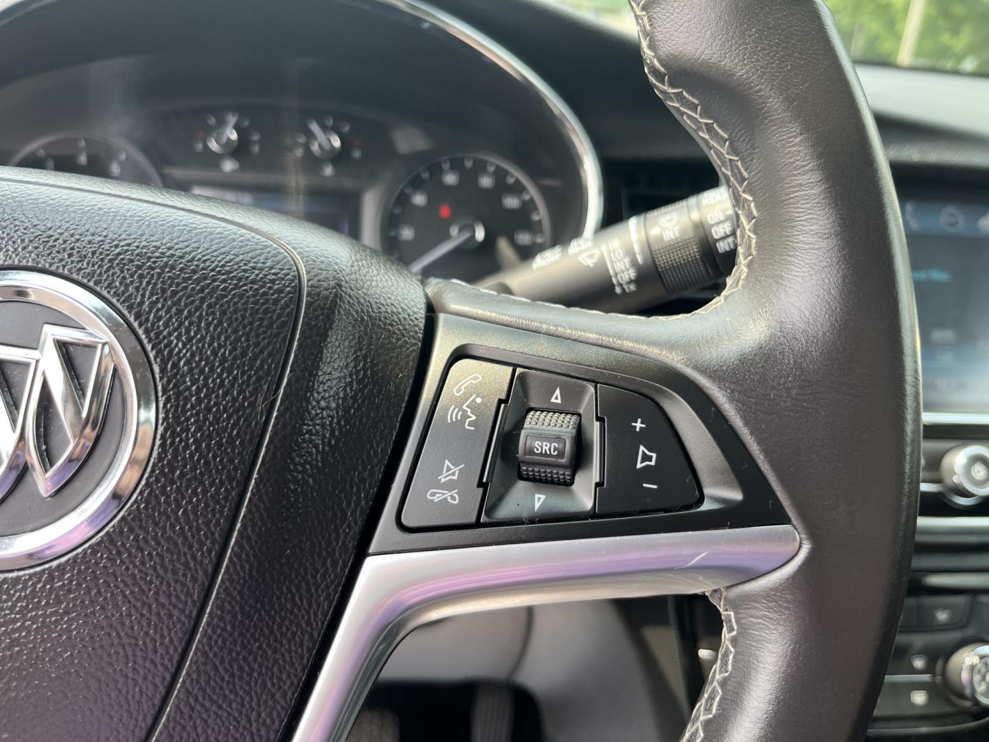 2020 White /Black Buick Encore Preferred AWD (KL4CJESB3LB) with an 1.4L I4 DOHC 16V TURBO engine, Automatic transmission, located at 11115 Chardon Rd. , Chardon, OH, 44024, (440) 214-9705, 41.580246, -81.241943 - 2020 Buick Encore Preferred AWD – Small Footprint, Refined Feel Not every driver needs a large SUV. This 2020 Buick Encore Preferred AWD proves that a compact crossover can still feel upscale and capable. The 1.4L Turbocharged EcoTec engine and 6-speed automatic provide smooth, efficient power, r- Photo#21
