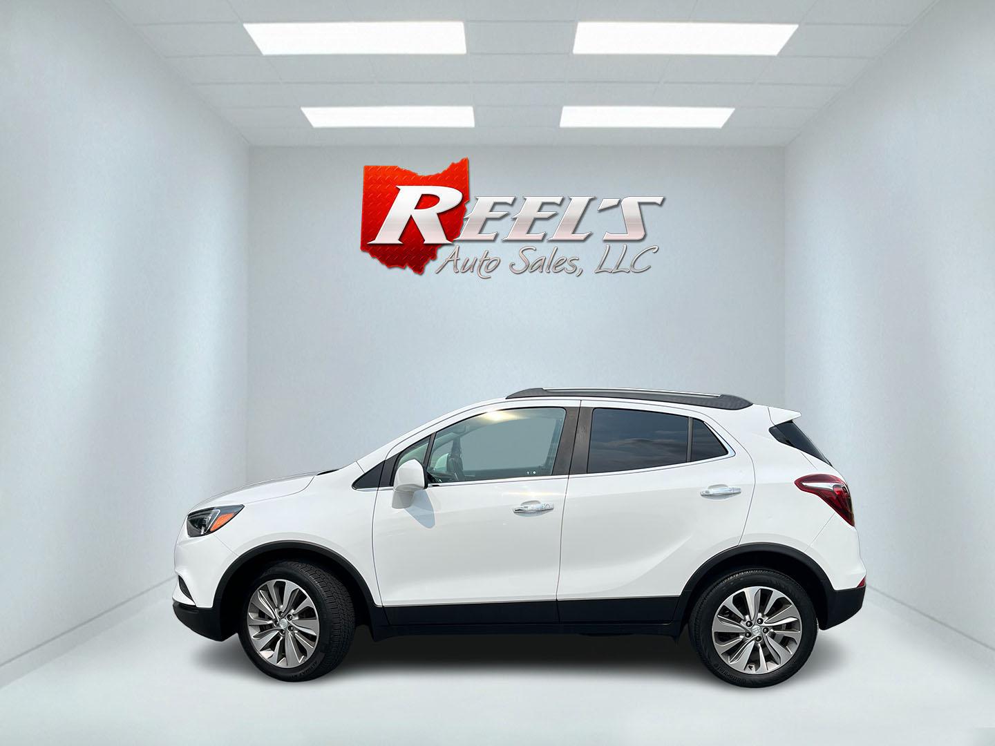 2020 White /Black Buick Encore Preferred AWD (KL4CJESB3LB) with an 1.4L I4 DOHC 16V TURBO engine, Automatic transmission, located at 11115 Chardon Rd. , Chardon, OH, 44024, (440) 214-9705, 41.580246, -81.241943 - 2020 Buick Encore Preferred AWD – Small Footprint, Refined Feel Not every driver needs a large SUV. This 2020 Buick Encore Preferred AWD proves that a compact crossover can still feel upscale and capable. The 1.4L Turbocharged EcoTec engine and 6-speed automatic provide smooth, efficient power, r- Photo#12