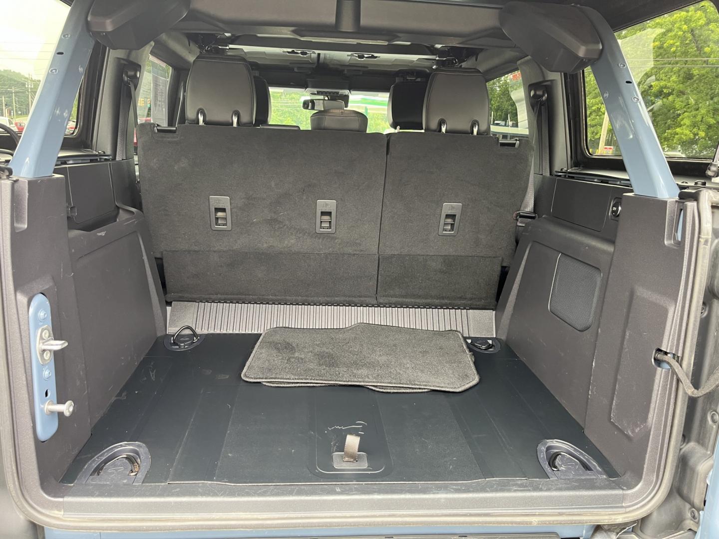 2023 Gray /Black Ford Bronco Black Diamond 4-Door (1FMDE5BH5PL) with an 2.3L I4 Turbo engine, Automatic transmission, located at 11115 Chardon Rd. , Chardon, OH, 44024, (440) 214-9705, 41.580246, -81.241943 - 2023 Ford Bronco Black Diamond 4WD – Rugged Off-Road Icon with Turbo Power and Modern Features! This 2023 Ford Bronco Black Diamond 4WD is a capable and adventure-ready SUV that offers serious off-road performance and everyday usability. Powered by a responsive 2.3L Turbocharged EcoBoost I4 engin- Photo#15
