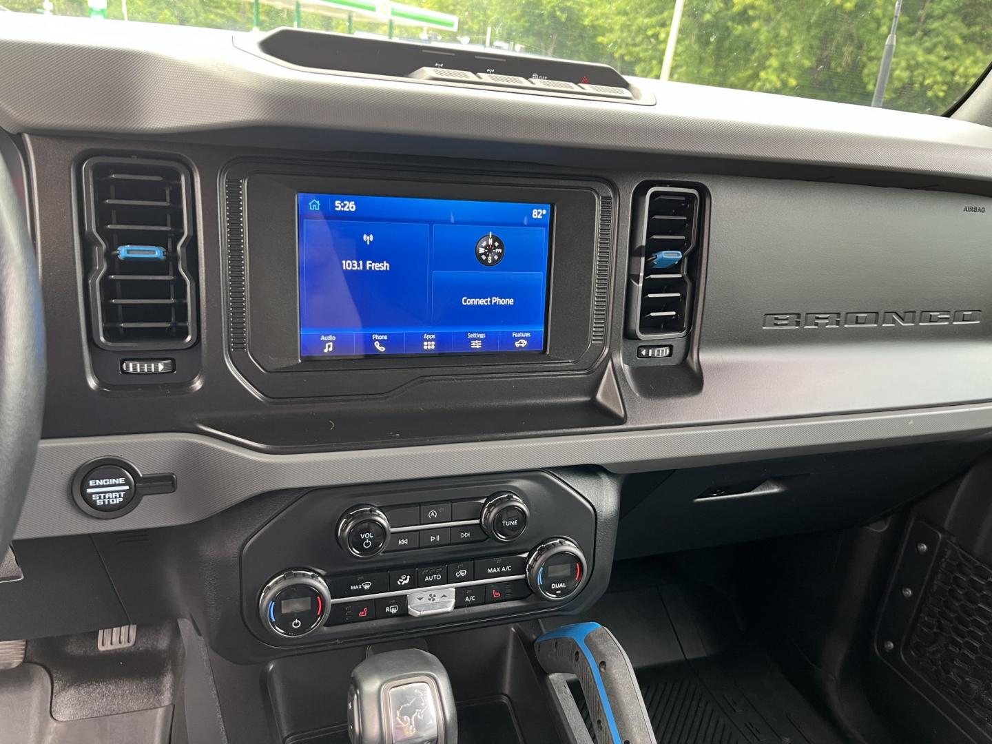 2023 Gray /Black Ford Bronco Black Diamond 4-Door (1FMDE5BH5PL) with an 2.3L I4 Turbo engine, Automatic transmission, located at 11115 Chardon Rd. , Chardon, OH, 44024, (440) 214-9705, 41.580246, -81.241943 - 2023 Ford Bronco Black Diamond 4WD – Rugged Off-Road Icon with Turbo Power and Modern Features! This 2023 Ford Bronco Black Diamond 4WD is a capable and adventure-ready SUV that offers serious off-road performance and everyday usability. Powered by a responsive 2.3L Turbocharged EcoBoost I4 engin- Photo#23