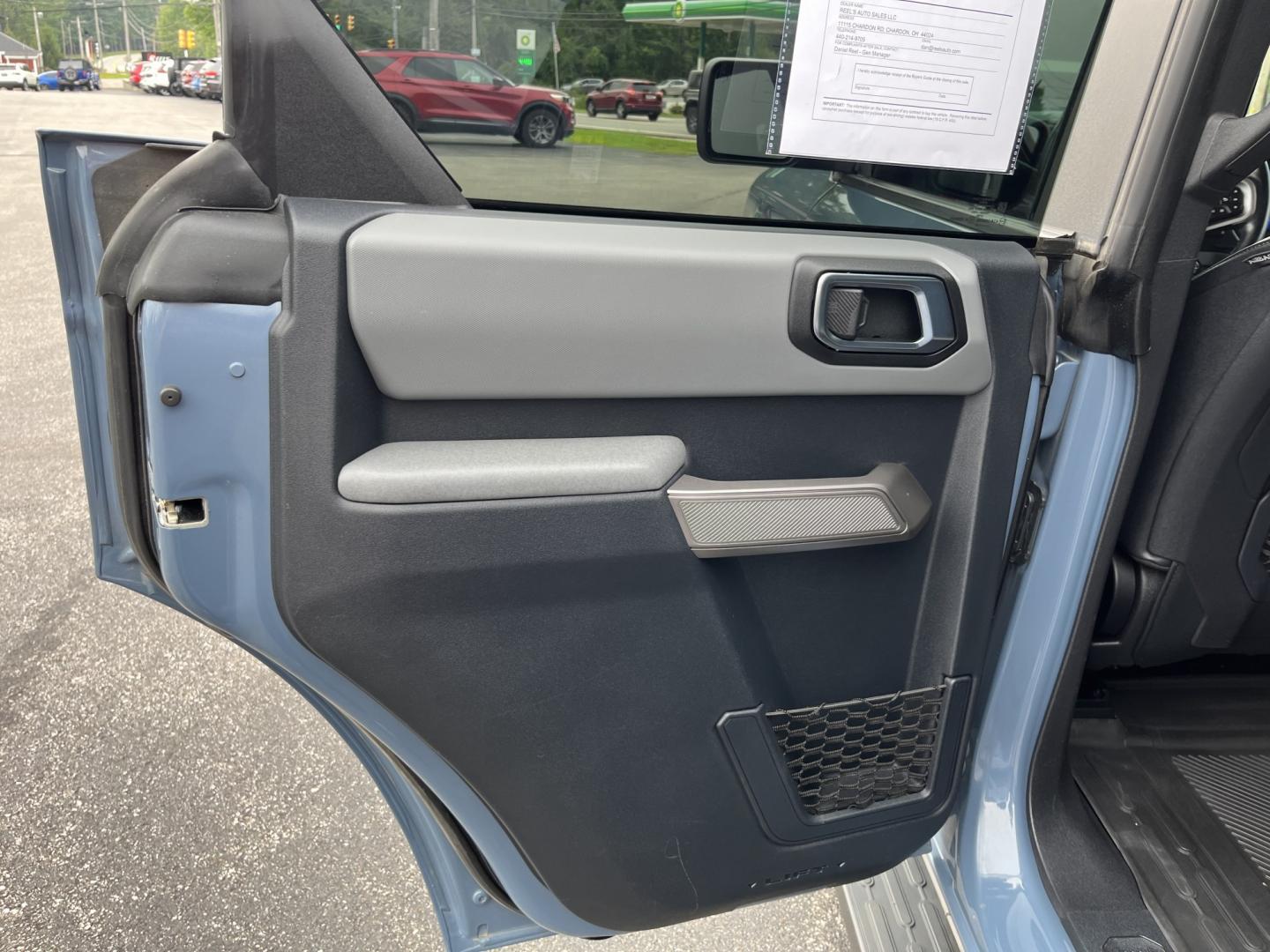 2023 Gray /Black Ford Bronco Black Diamond 4-Door (1FMDE5BH5PL) with an 2.3L I4 Turbo engine, Automatic transmission, located at 11115 Chardon Rd. , Chardon, OH, 44024, (440) 214-9705, 41.580246, -81.241943 - 2023 Ford Bronco Black Diamond 4WD – Rugged Off-Road Icon with Turbo Power and Modern Features! This 2023 Ford Bronco Black Diamond 4WD is a capable and adventure-ready SUV that offers serious off-road performance and everyday usability. Powered by a responsive 2.3L Turbocharged EcoBoost I4 engin- Photo#29