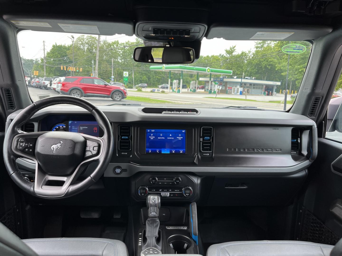 2023 Gray /Black Ford Bronco Black Diamond 4-Door (1FMDE5BH5PL) with an 2.3L I4 Turbo engine, Automatic transmission, located at 11115 Chardon Rd. , Chardon, OH, 44024, (440) 214-9705, 41.580246, -81.241943 - 2023 Ford Bronco Black Diamond 4WD – Rugged Off-Road Icon with Turbo Power and Modern Features! This 2023 Ford Bronco Black Diamond 4WD is a capable and adventure-ready SUV that offers serious off-road performance and everyday usability. Powered by a responsive 2.3L Turbocharged EcoBoost I4 engin- Photo#31