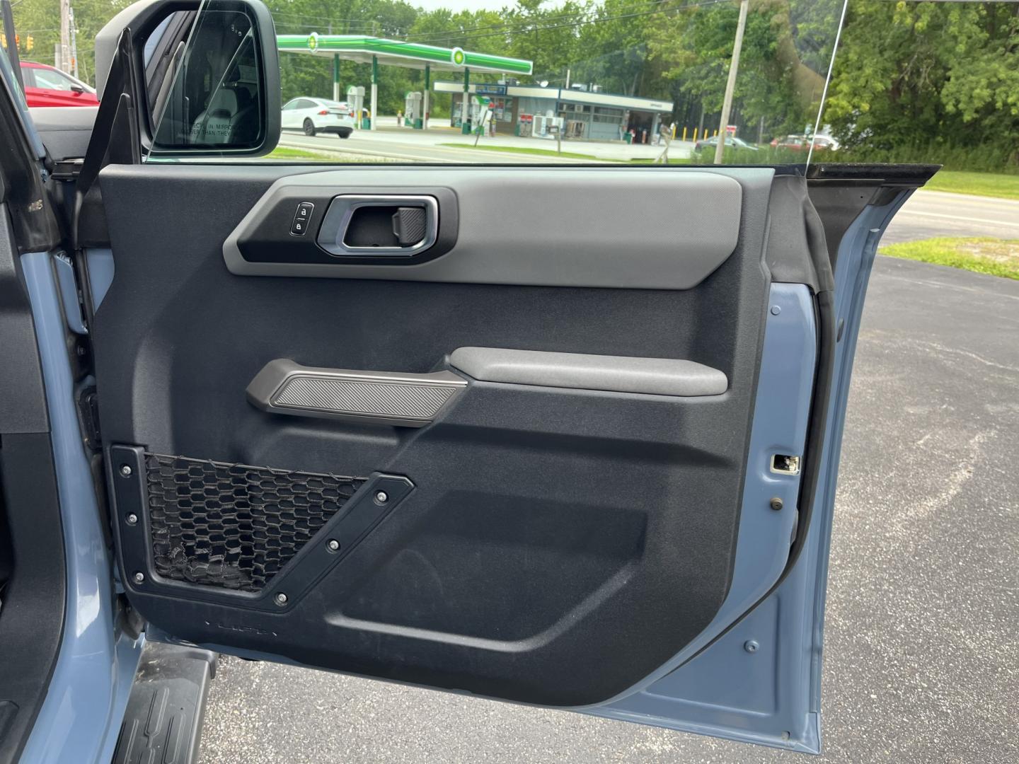 2023 Gray /Black Ford Bronco Black Diamond 4-Door (1FMDE5BH5PL) with an 2.3L I4 Turbo engine, Automatic transmission, located at 11115 Chardon Rd. , Chardon, OH, 44024, (440) 214-9705, 41.580246, -81.241943 - 2023 Ford Bronco Black Diamond 4WD – Rugged Off-Road Icon with Turbo Power and Modern Features! This 2023 Ford Bronco Black Diamond 4WD is a capable and adventure-ready SUV that offers serious off-road performance and everyday usability. Powered by a responsive 2.3L Turbocharged EcoBoost I4 engin- Photo#34