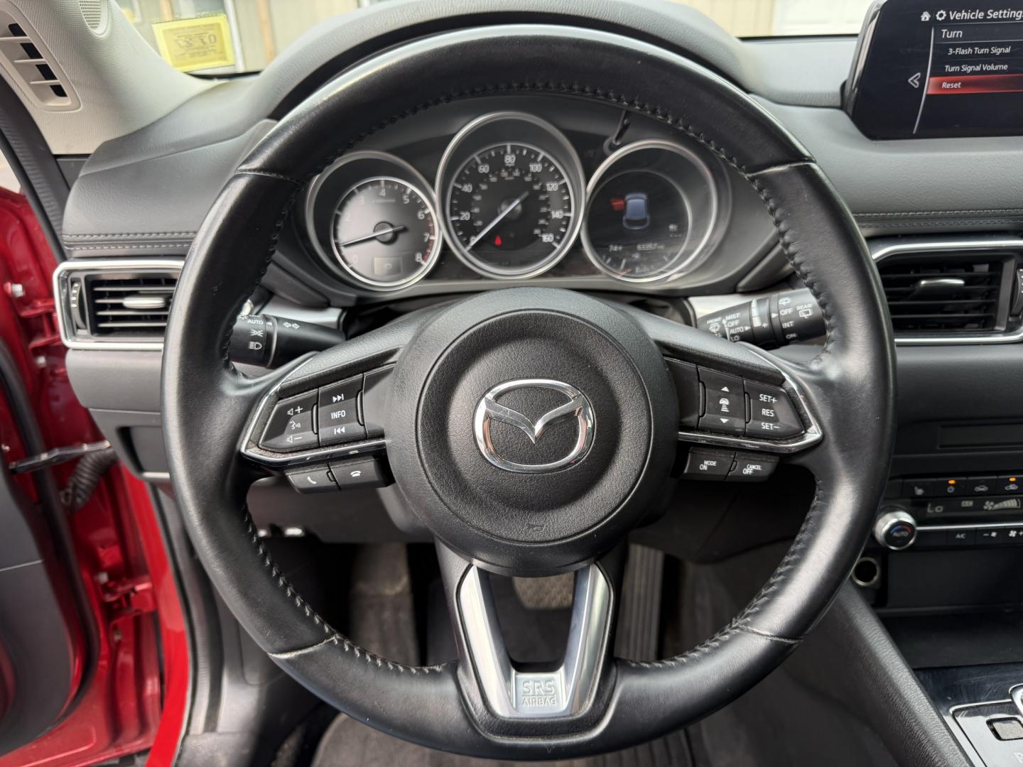 2019 Red /Black Mazda CX-5 Touring AWD (JM3KFBCM1K1) with an 2.5L I4 DOHC 16V engine, Automatic transmission, located at 547 E. Main St., Orwell, OH, 44076, (440) 437-5893, 41.535435, -80.847855 - 2019 Mazda CX-5 Touring AWD – The Compact SUV That Feels a Step Above Some crossovers simply check boxes. This 2019 Mazda CX-5 Touring AWD does more than that — it feels carefully designed. The 2.5L engine and 6-speed automatic work together smoothly, while available AWD gives you confidence wh- Photo#12