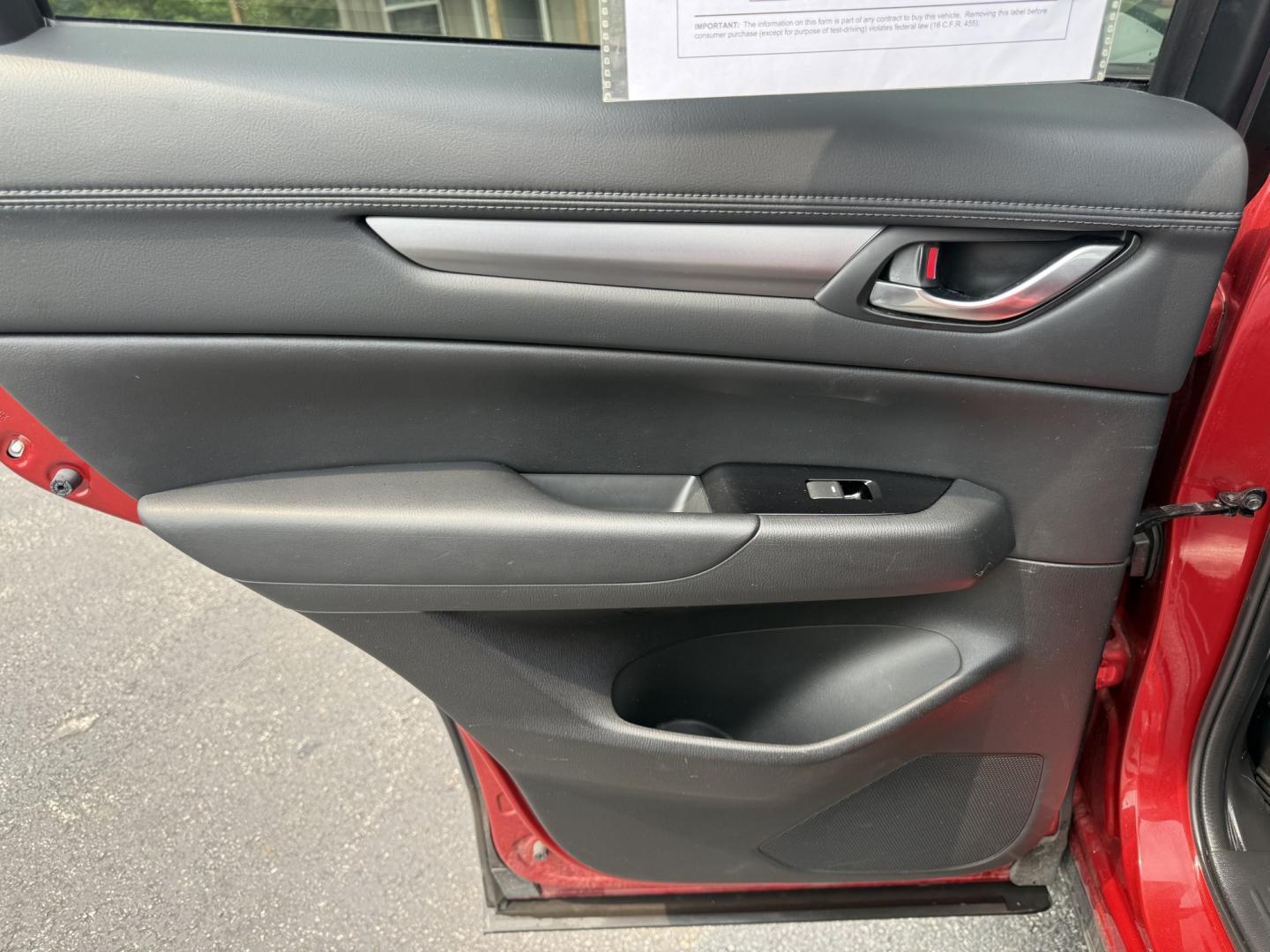 2019 Red /Black Mazda CX-5 Touring AWD (JM3KFBCM1K1) with an 2.5L I4 DOHC 16V engine, Automatic transmission, located at 547 E. Main St., Orwell, OH, 44076, (440) 437-5893, 41.535435, -80.847855 - 2019 Mazda CX-5 Touring AWD – The Compact SUV That Feels a Step Above Some crossovers simply check boxes. This 2019 Mazda CX-5 Touring AWD does more than that — it feels carefully designed. The 2.5L engine and 6-speed automatic work together smoothly, while available AWD gives you confidence wh- Photo#34