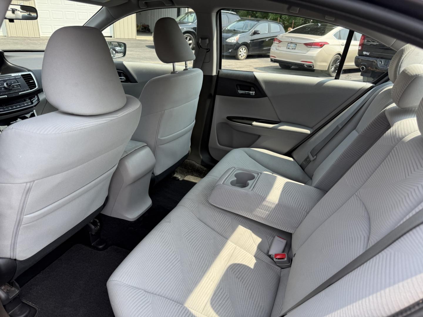 2017 Gray /Gray Honda Accord LX Sedan CVT (1HGCR2F31HA) with an 2.4L I4 DOHC 16V engine, Automatic transmission, located at 547 E. Main St., Orwell, OH, 44076, (440) 437-5893, 41.535435, -80.847855 - 2017 Honda Accord LX – Smooth, Efficient, and Built to Make Every Drive Easier There’s a reason so many people trust the Accord year after year. This 2017 Honda Accord LX continues that tradition with a refined 2.4L K24 engine that delivers an impressive 36 MPG highway. Switch between ECO Mode- Photo#19