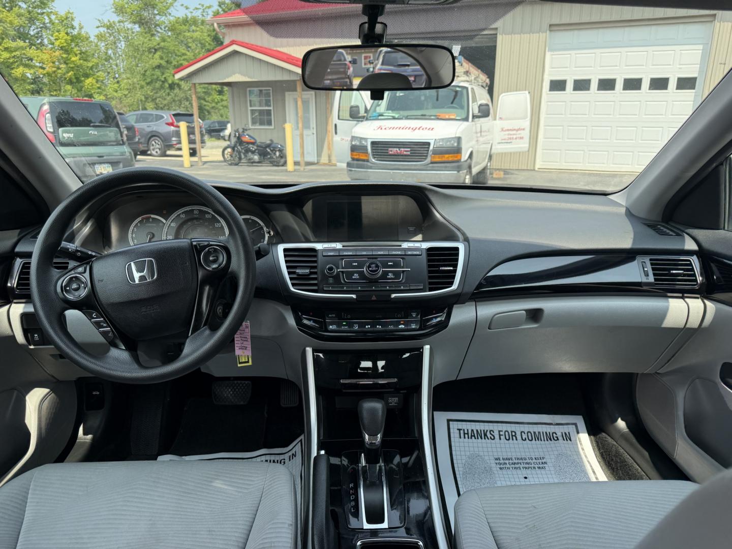 2017 Gray /Gray Honda Accord LX Sedan CVT (1HGCR2F31HA) with an 2.4L I4 DOHC 16V engine, Automatic transmission, located at 547 E. Main St., Orwell, OH, 44076, (440) 437-5893, 41.535435, -80.847855 - 2017 Honda Accord LX – Smooth, Efficient, and Built to Make Every Drive Easier There’s a reason so many people trust the Accord year after year. This 2017 Honda Accord LX continues that tradition with a refined 2.4L K24 engine that delivers an impressive 36 MPG highway. Switch between ECO Mode- Photo#20