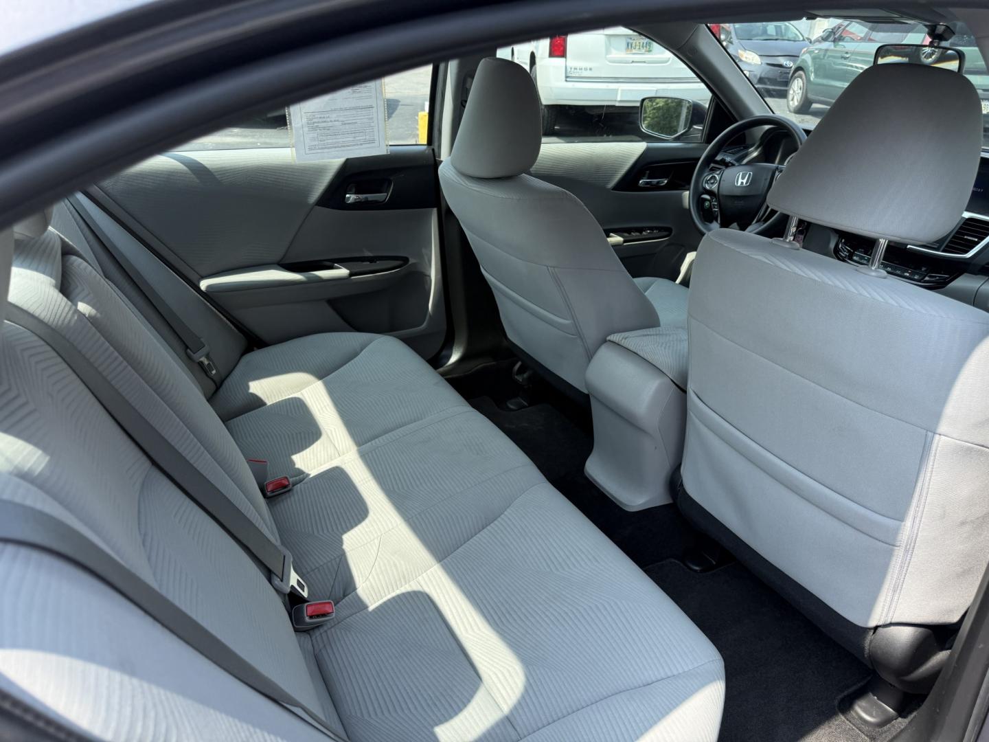 2017 Gray /Gray Honda Accord LX Sedan CVT (1HGCR2F31HA) with an 2.4L I4 DOHC 16V engine, Automatic transmission, located at 547 E. Main St., Orwell, OH, 44076, (440) 437-5893, 41.535435, -80.847855 - 2017 Honda Accord LX – Smooth, Efficient, and Built to Make Every Drive Easier There’s a reason so many people trust the Accord year after year. This 2017 Honda Accord LX continues that tradition with a refined 2.4L K24 engine that delivers an impressive 36 MPG highway. Switch between ECO Mode- Photo#33