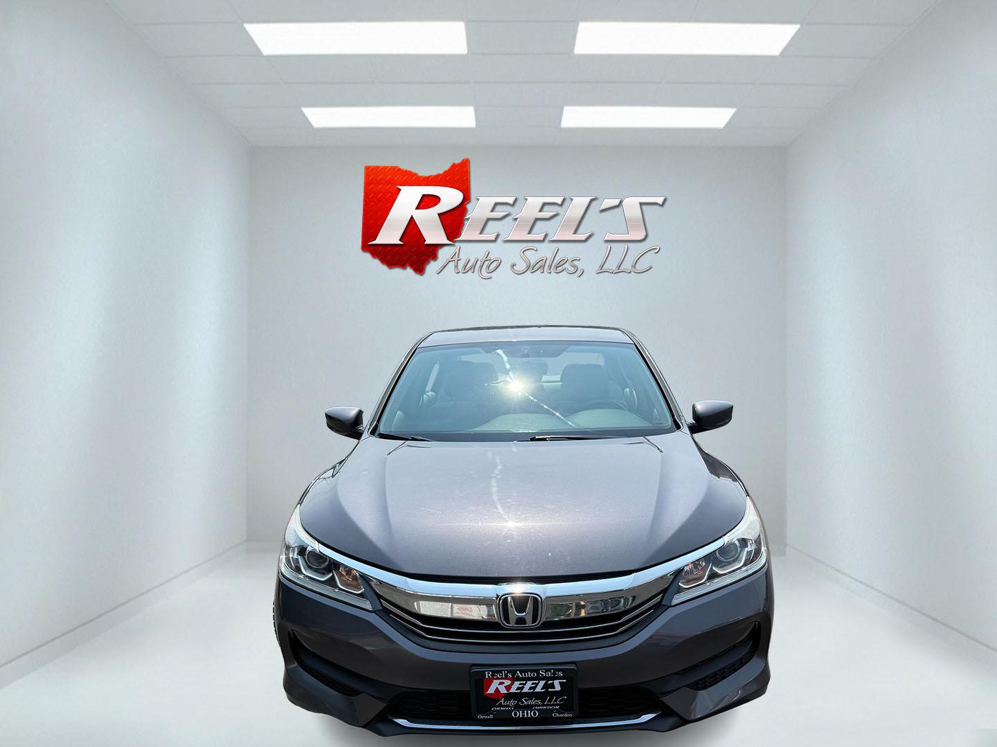2017 Gray /Gray Honda Accord LX Sedan CVT (1HGCR2F31HA) with an 2.4L I4 DOHC 16V engine, Automatic transmission, located at 547 E. Main St., Orwell, OH, 44076, (440) 437-5893, 41.535435, -80.847855 - 2017 Honda Accord LX – Smooth, Efficient, and Built to Make Every Drive Easier There’s a reason so many people trust the Accord year after year. This 2017 Honda Accord LX continues that tradition with a refined 2.4L K24 engine that delivers an impressive 36 MPG highway. Switch between ECO Mode- Photo#2