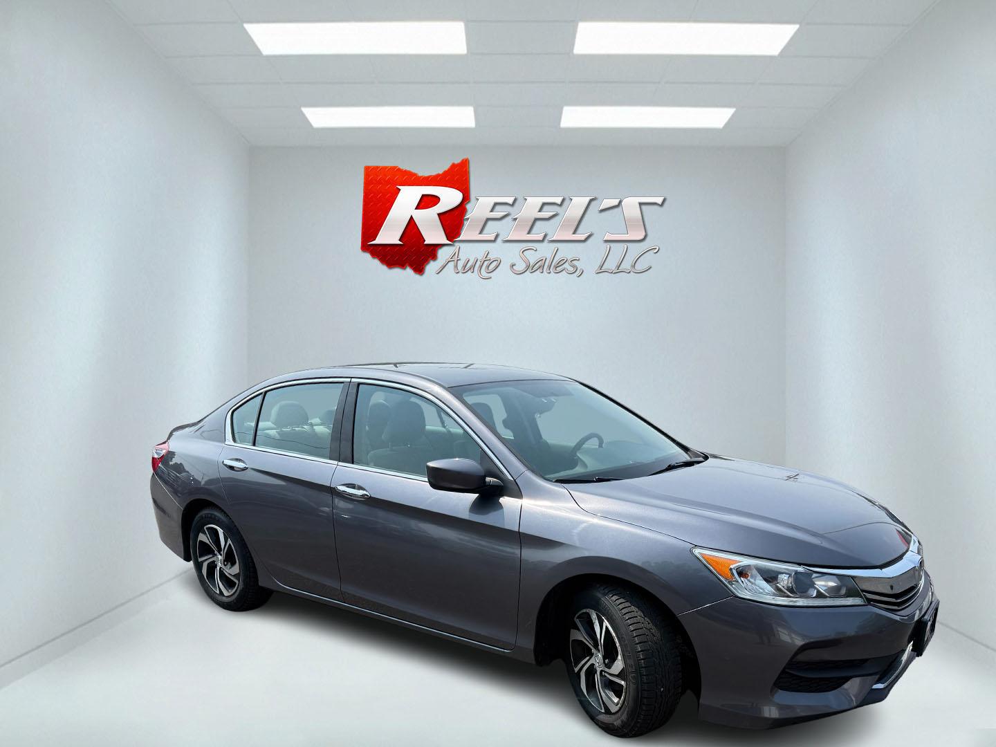 2017 Gray /Gray Honda Accord LX Sedan CVT (1HGCR2F31HA) with an 2.4L I4 DOHC 16V engine, Automatic transmission, located at 547 E. Main St., Orwell, OH, 44076, (440) 437-5893, 41.535435, -80.847855 - 2017 Honda Accord LX – Smooth, Efficient, and Built to Make Every Drive Easier There’s a reason so many people trust the Accord year after year. This 2017 Honda Accord LX continues that tradition with a refined 2.4L K24 engine that delivers an impressive 36 MPG highway. Switch between ECO Mode- Photo#4